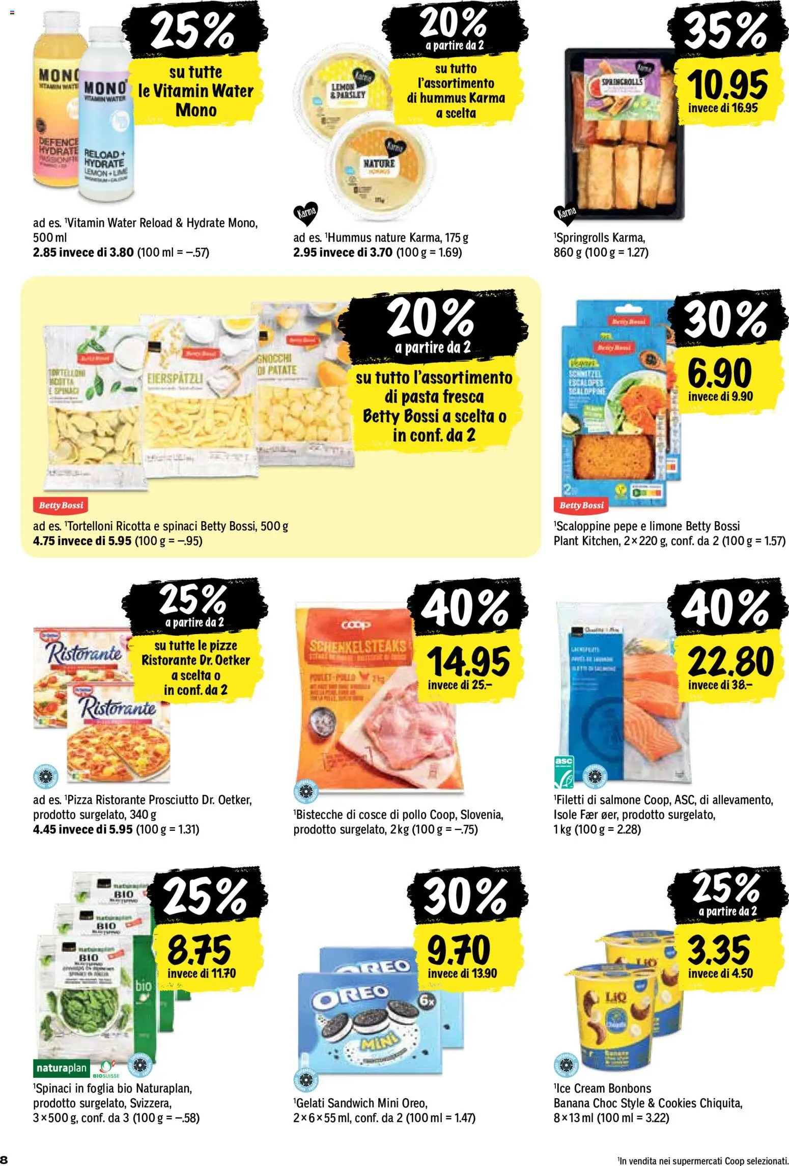 Coop aktionen IT – gültig ab 04.06.2026 | Seite: 8 | Produkte: Pasta