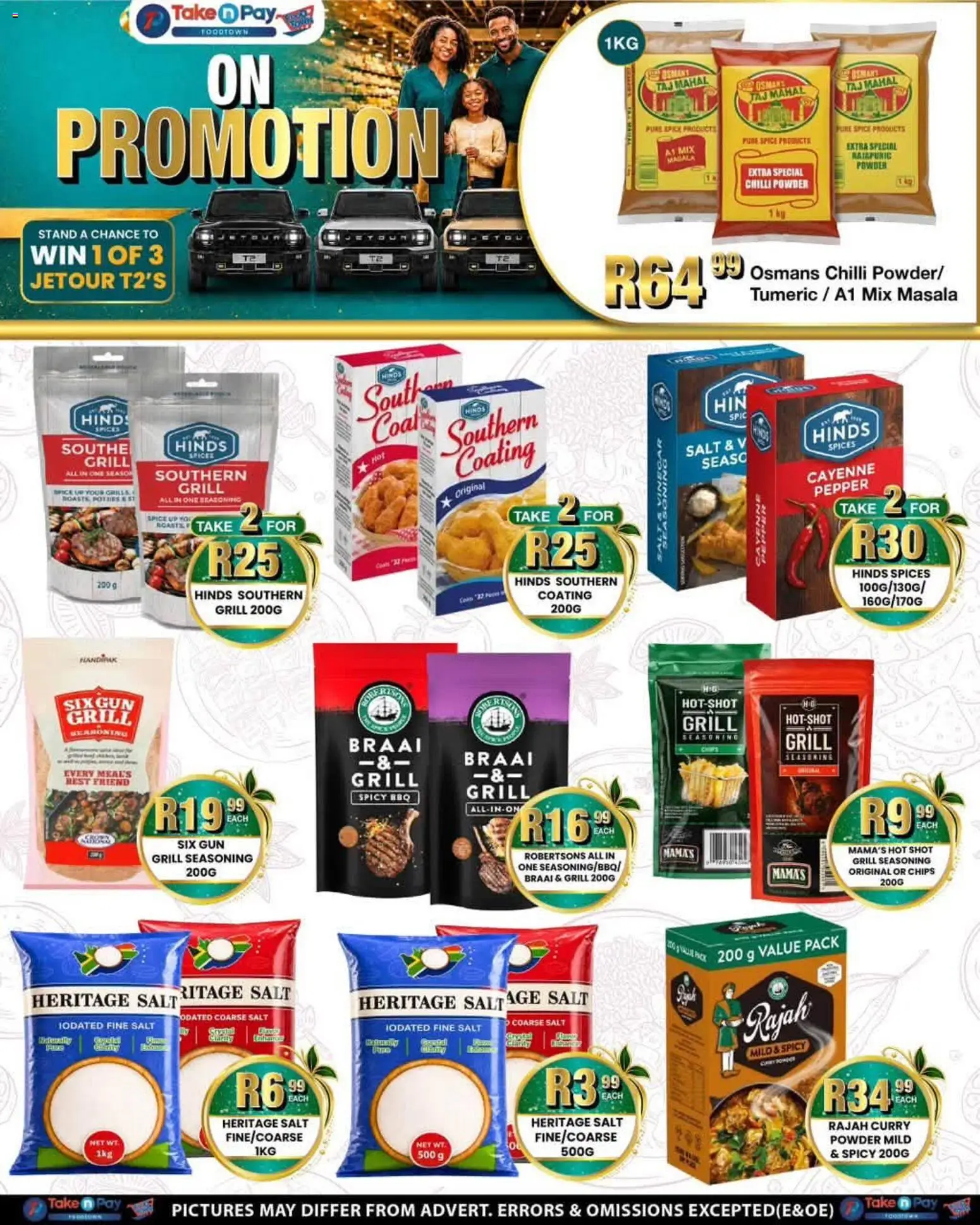 New Take n Pay catalogue – valid from 10/08/2026 | Page: 17 | Products: Grill, Powder, Salt, Chilli