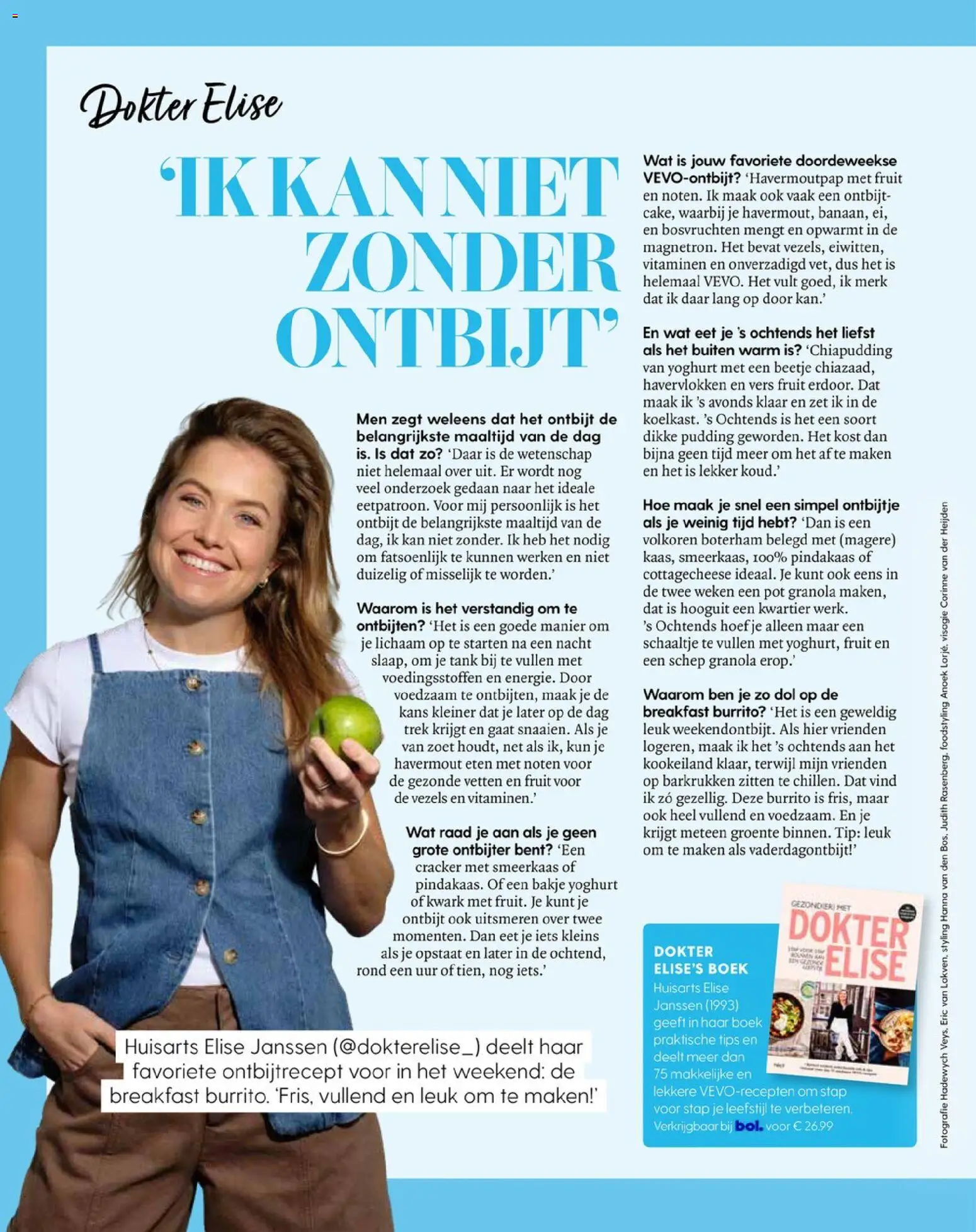 {H1} | Pagina: 82 | Producten: Kan, Havervlokken, Kwark, Boek