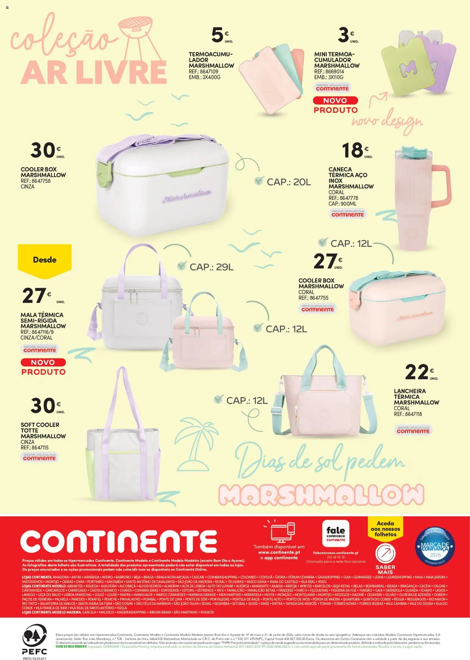 Continente Verão A casa de toda a gente │ válido de 19.05.2026 | Página: 40 | Produtos: Alhos, Caneca