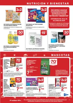 Vista previa Hipercor catálogo válido desde el 01/07/2026 | Página: 33 | Productos: Jamón, Arroz, Piña, Té