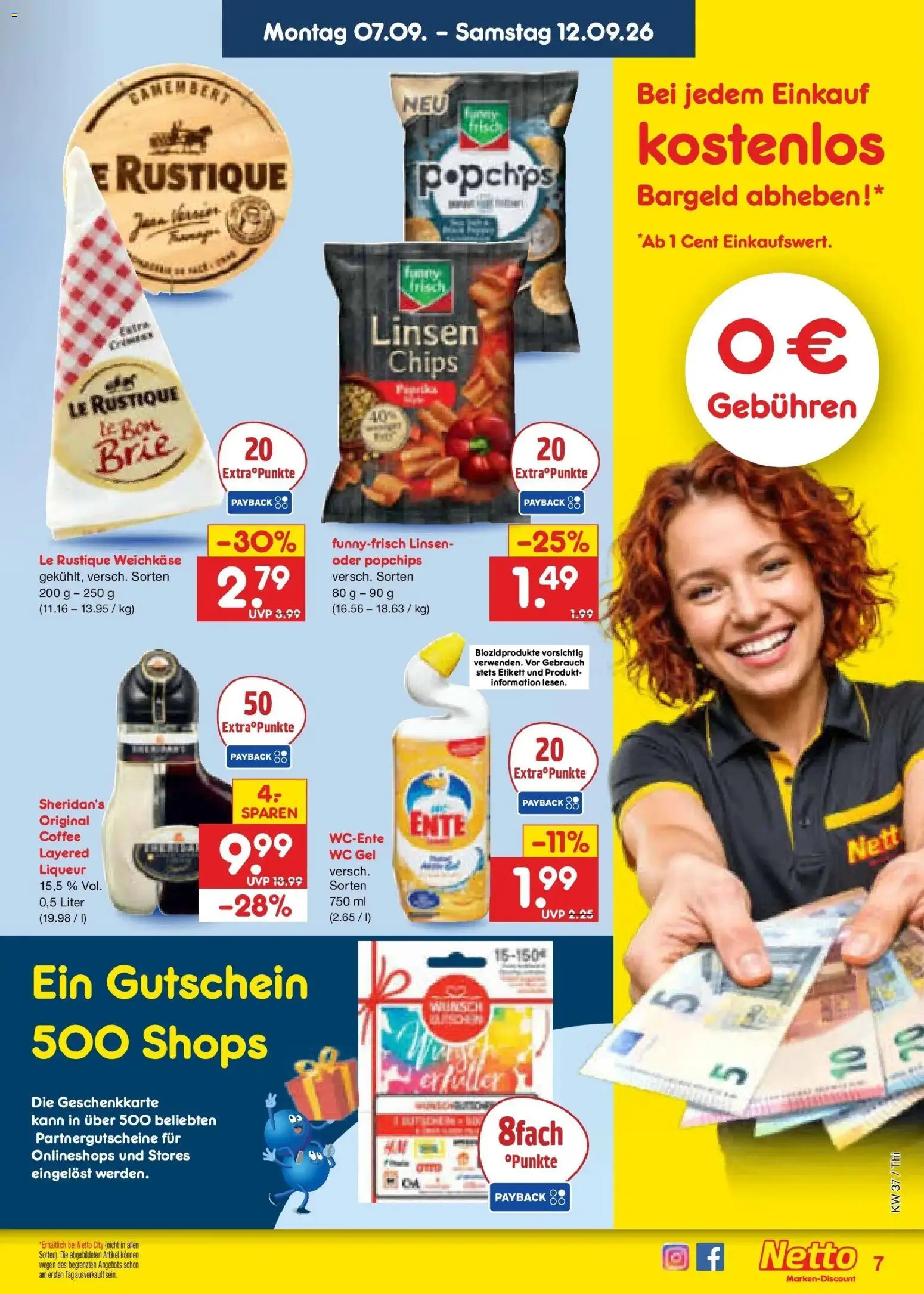 Netto Marken-Discount Prospekt Pirna – gültig ab 07.09.2026 | Seite: 11 | Produkte: Chips, Ente