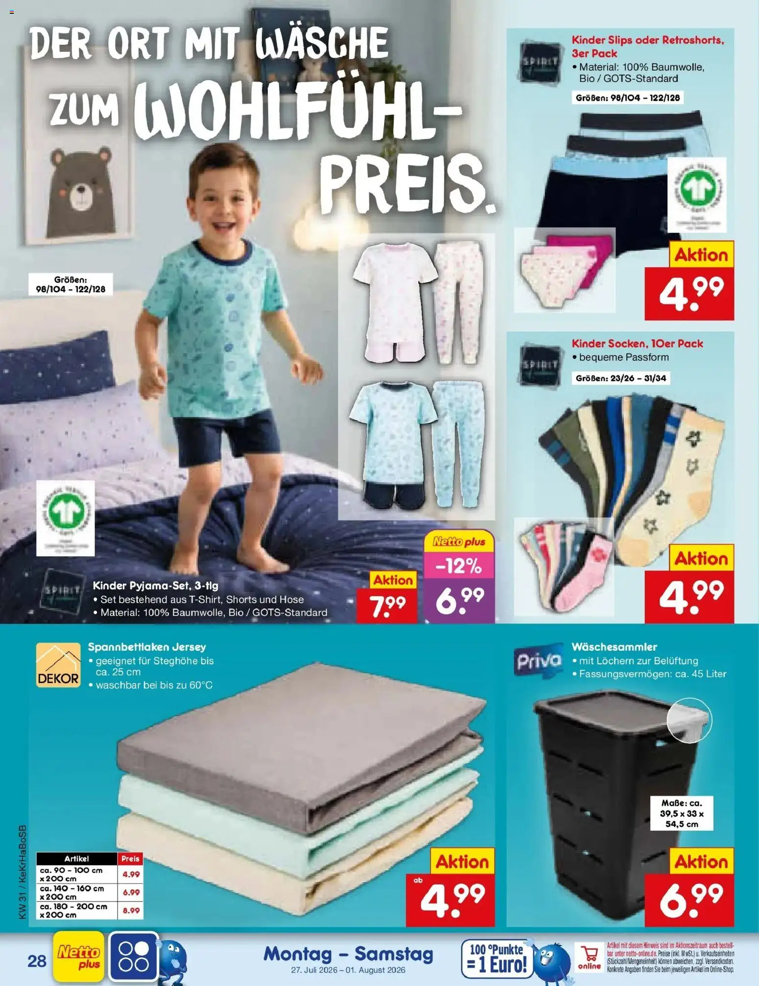 Netto Marken-Discount Prospekt Bochum – gültig ab 27.07.2026 | Seite: 43 | Produkte: Hose