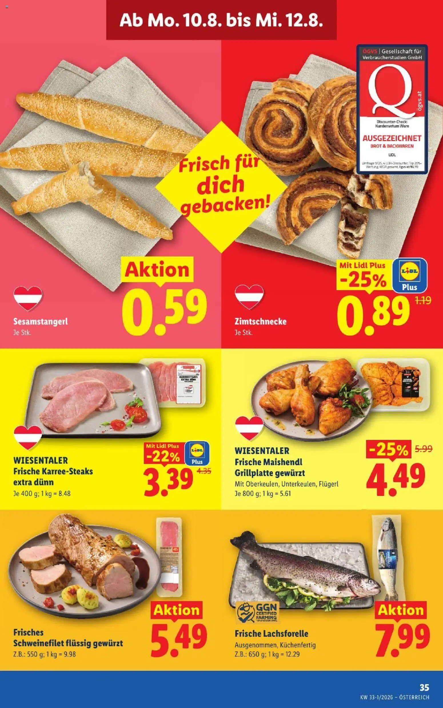 Lidl - Flugblatt gültig ab 06.08.2026 | Seite: 42 | Produkte: Grill, Brot