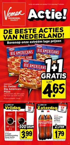Vomar folder - Voorbeeld van een folder van Vomar, geldig van 11-10-2026