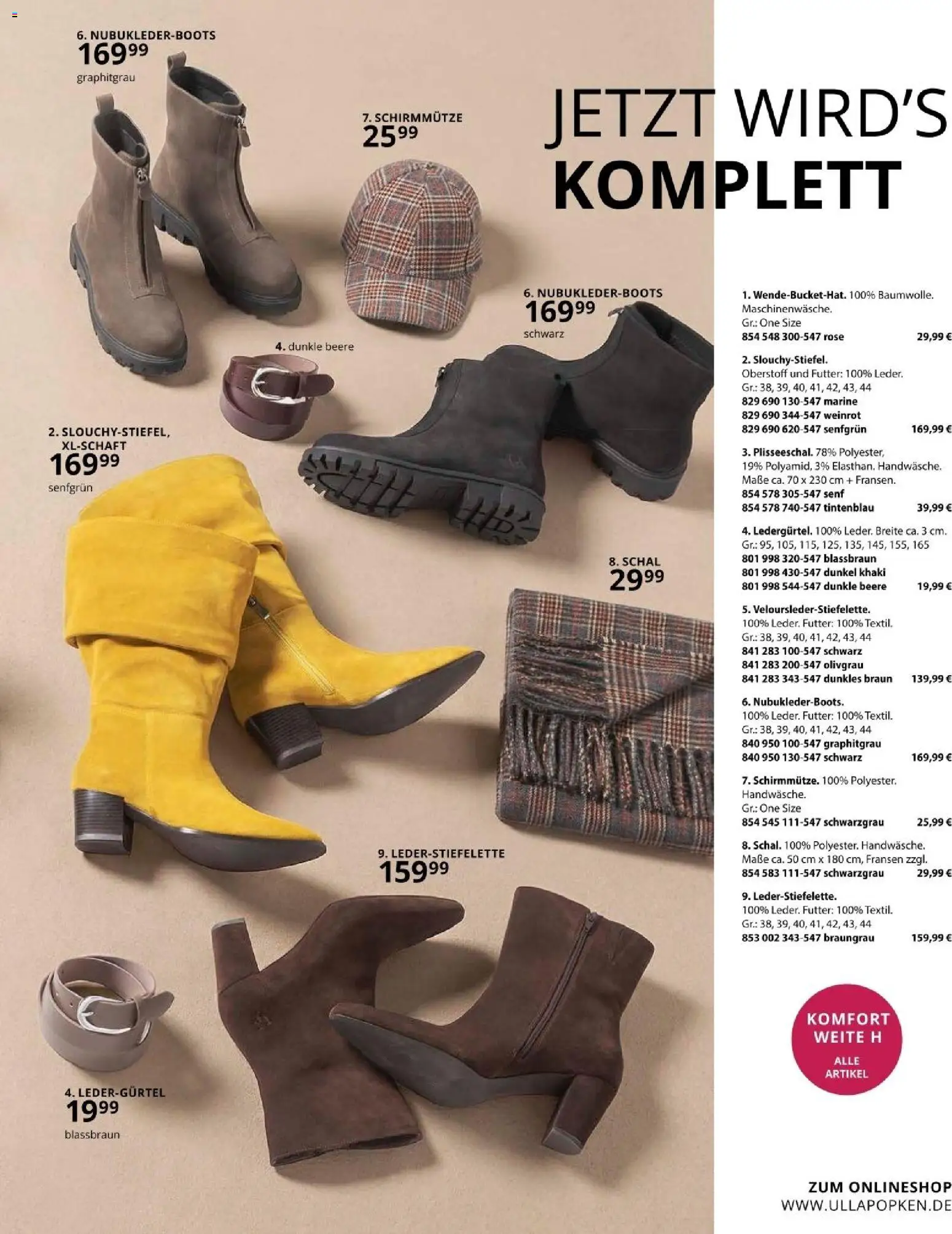 Ulla Popken akciós ujság - amely érvényes a következő dátumtól: 2026.09.01. | Oldal: 41 | Termékek: Khaki, Rosé