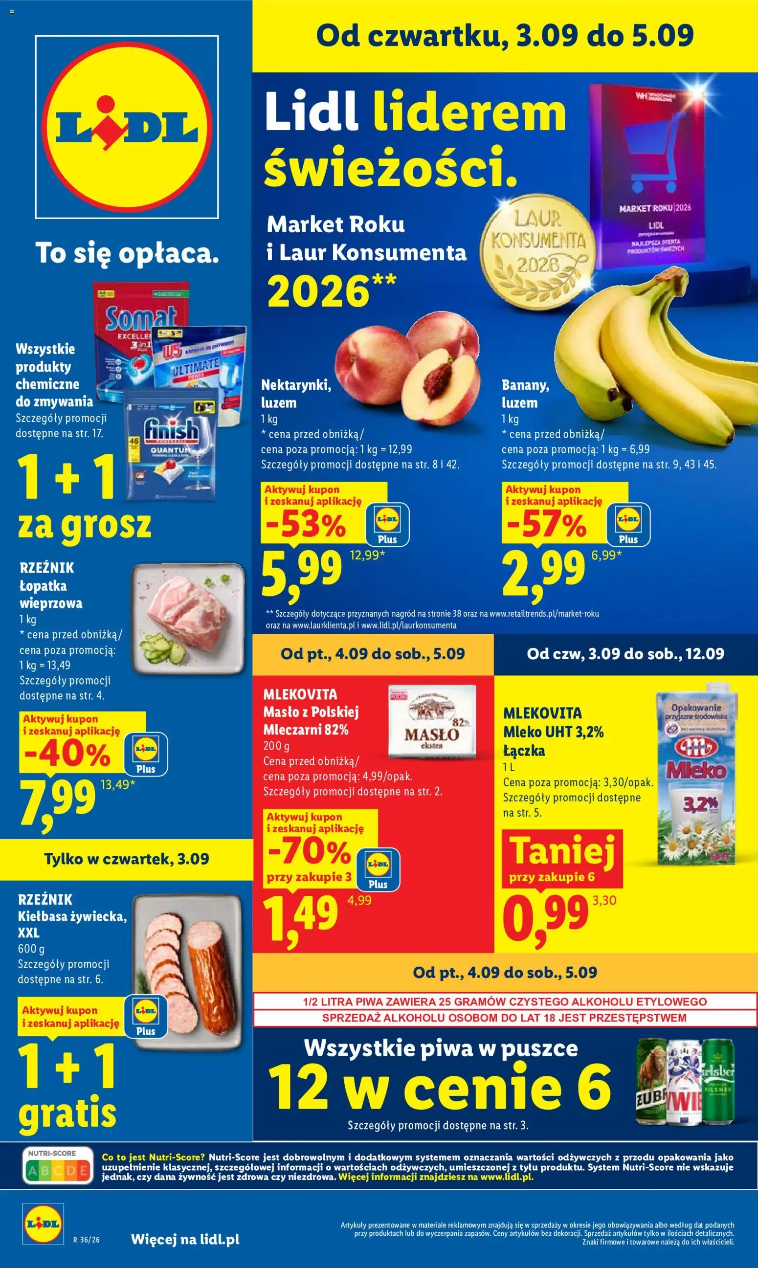 Lidl gazetka od 03.09.2026 | Strona: 1