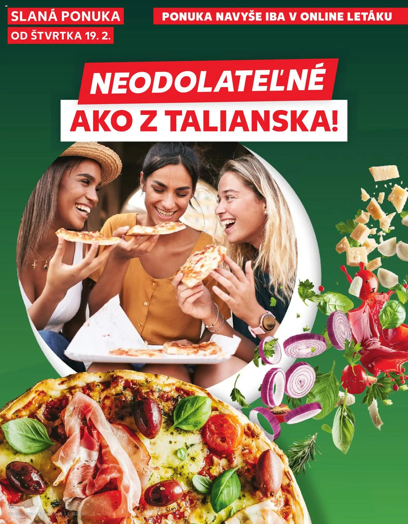 Kaufland SK akciós ujság - amely érvényes a következő dátumtól: 2026.02.19. | Oldal: 12