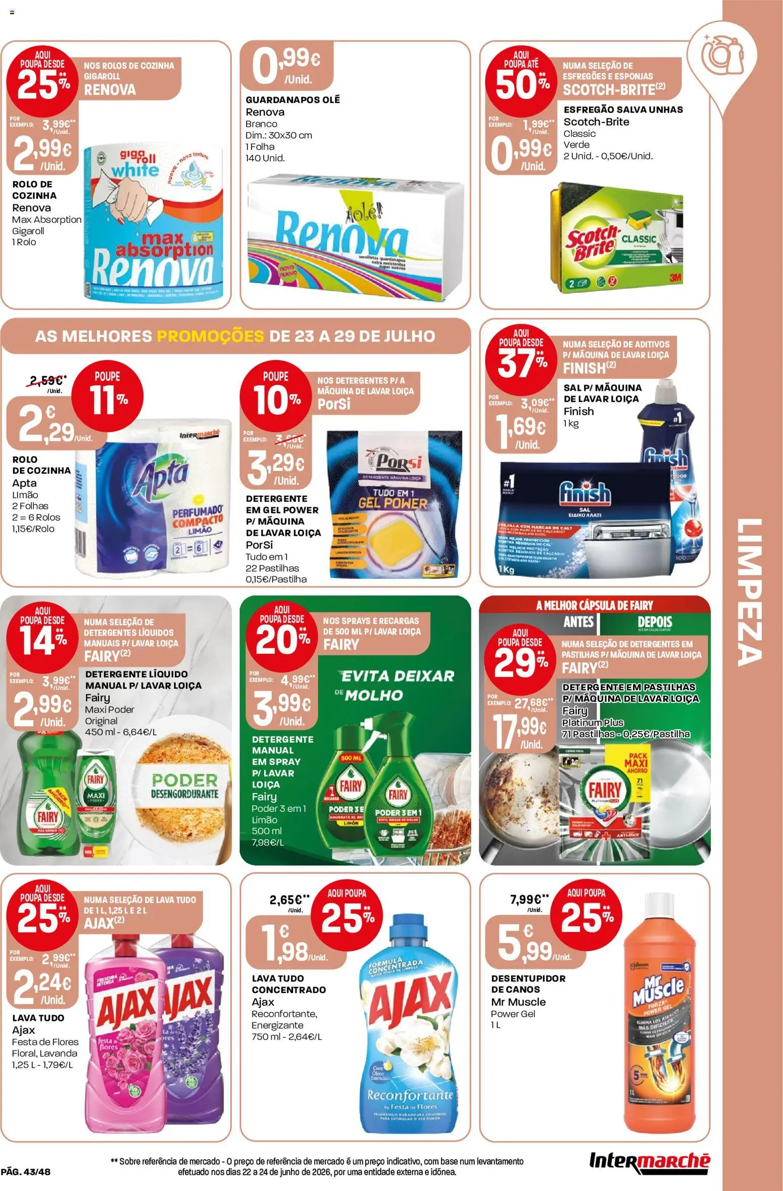Intermarché folheto │ válido de 23/07/2026 | Página: 43