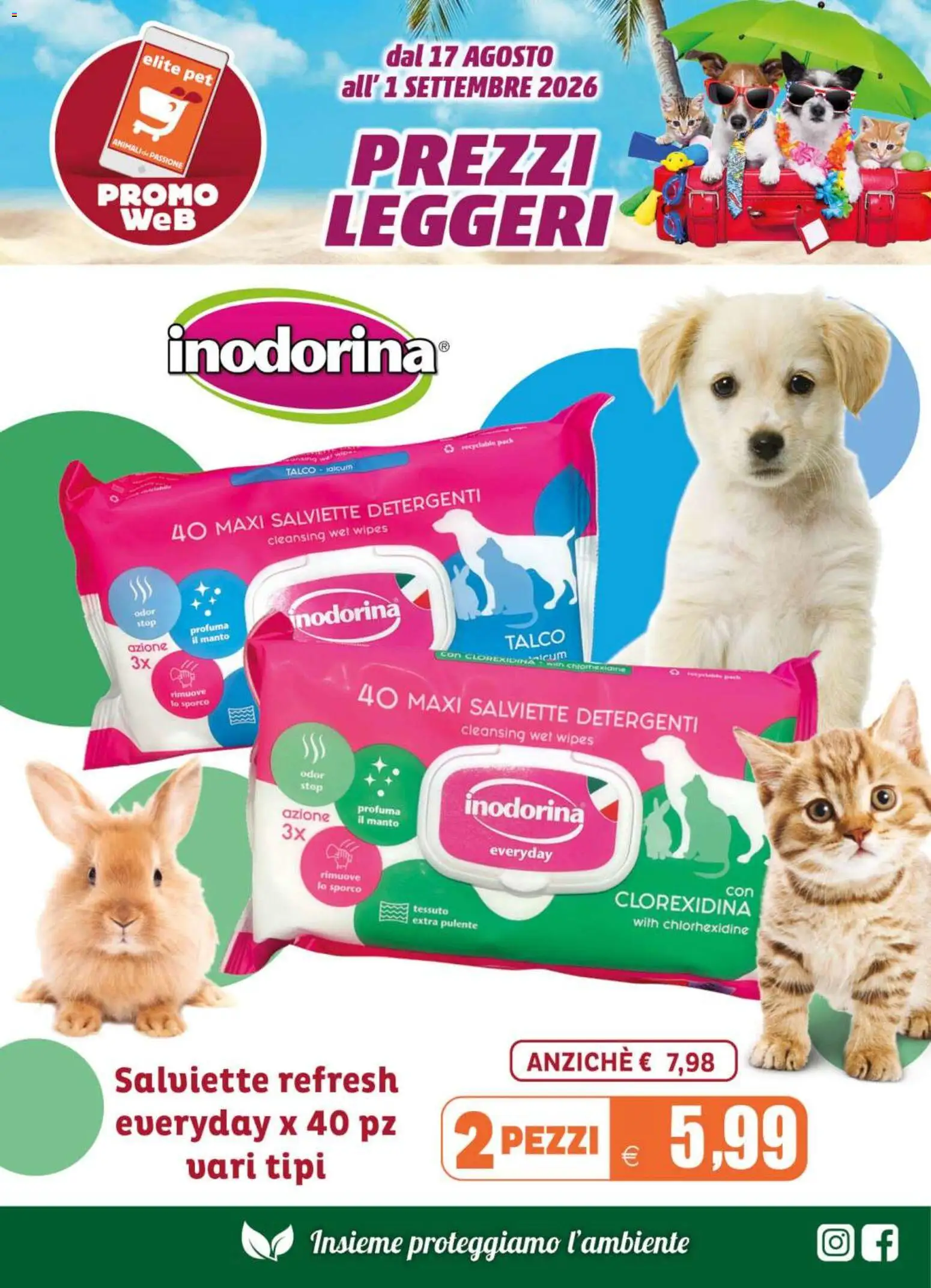 Volantino Elite Supermercati del 17/08/2026 | Pagina: 6 | Prodotti: Talco