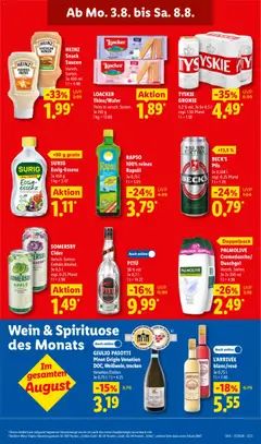 PALMOLIVE Cremedusche/ Duschgel, Versch. Sorten. Je 2x 250 ml ab 03.08.2026 gültig | Seite: 19 | Produkte: Berliner, Tyskie, Rapsöl, Duschgel