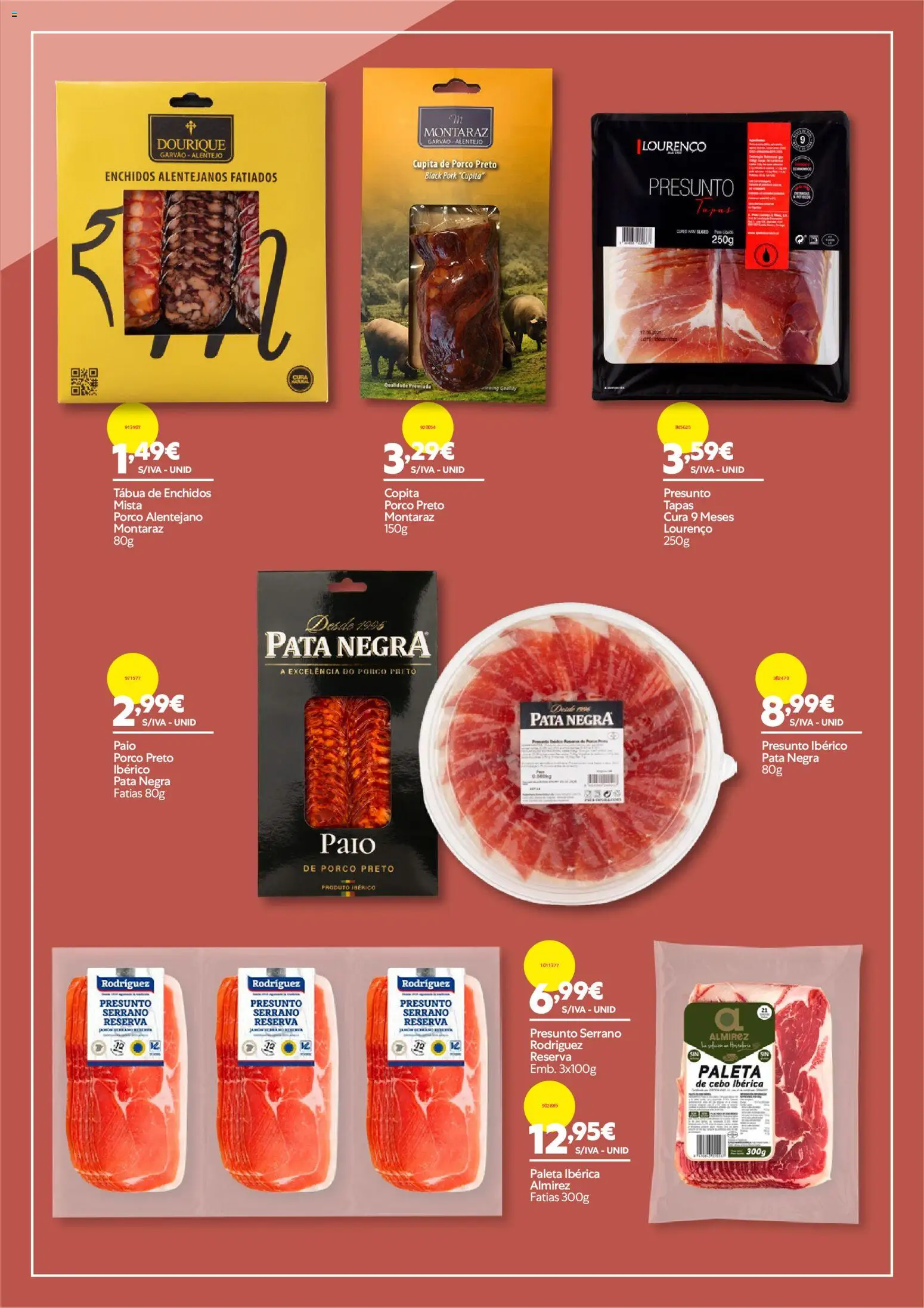 Recheio - Novo Catálogo de Vinhos │ válido de 03/09/2026 | Página: 63 | Produtos: Tábua, Presunto Serrano, Presunto
