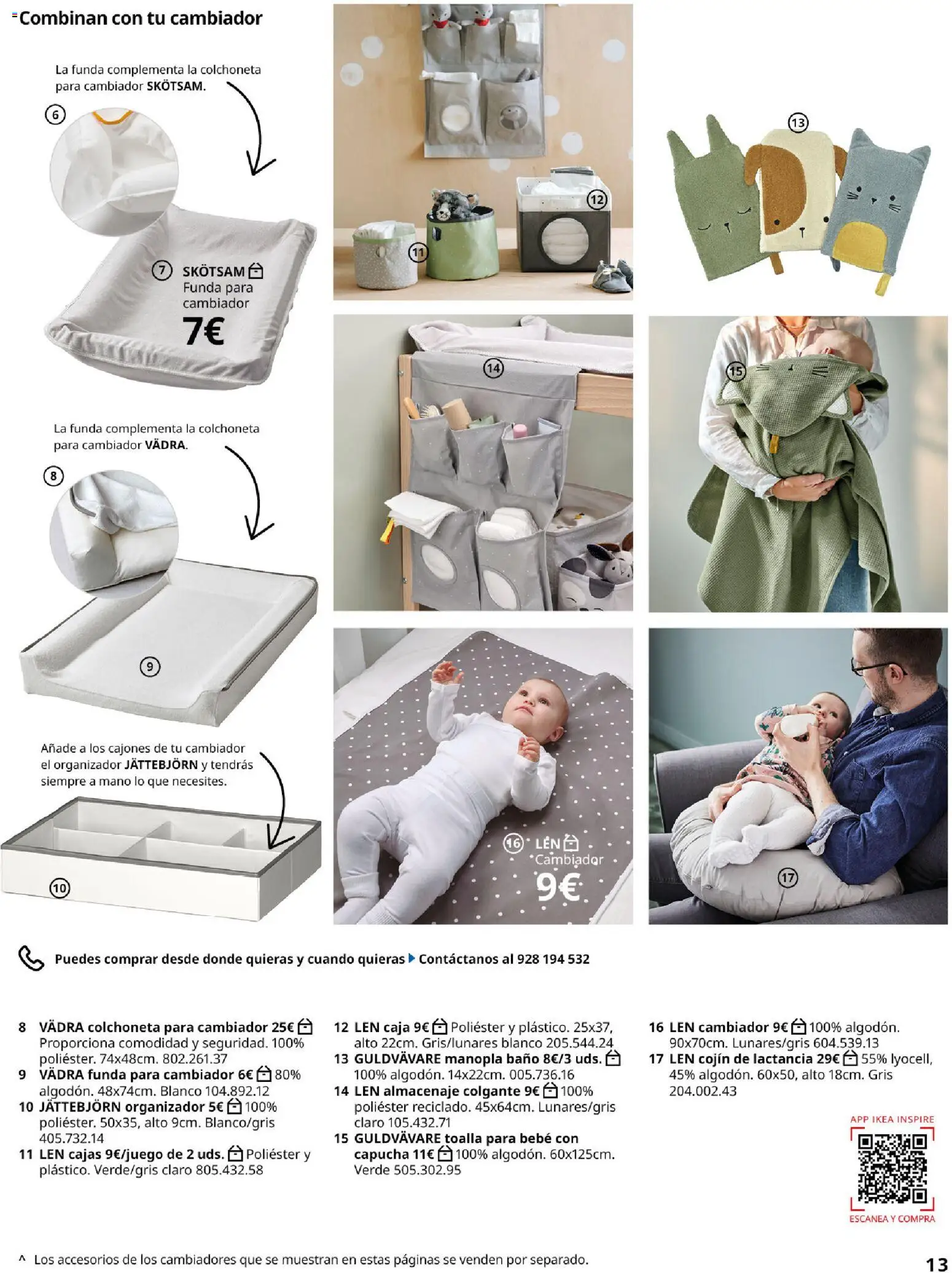 Catálogo IKEA  y los niños  │ válido desde el 06.03.2026 | Página: 13 | Productos: Funda, Almacenaje, Caja, Baño