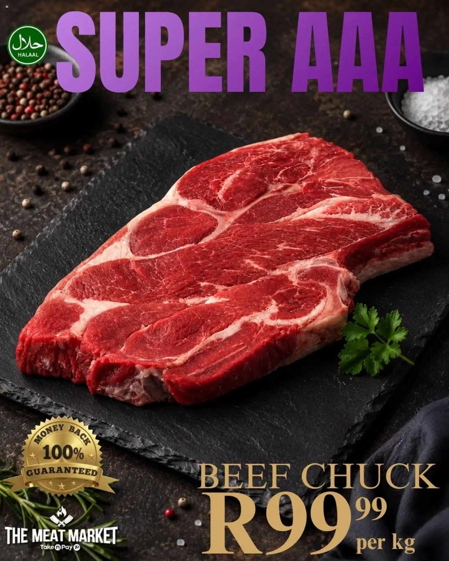 New Take n Pay catalogue – valid from 19/07/2026 | Page: 4 | Products: Beef
