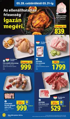 Lidl akciós újság - amely érvényes a következő dátumtól: 28.05.2026 | Oldal: 8
