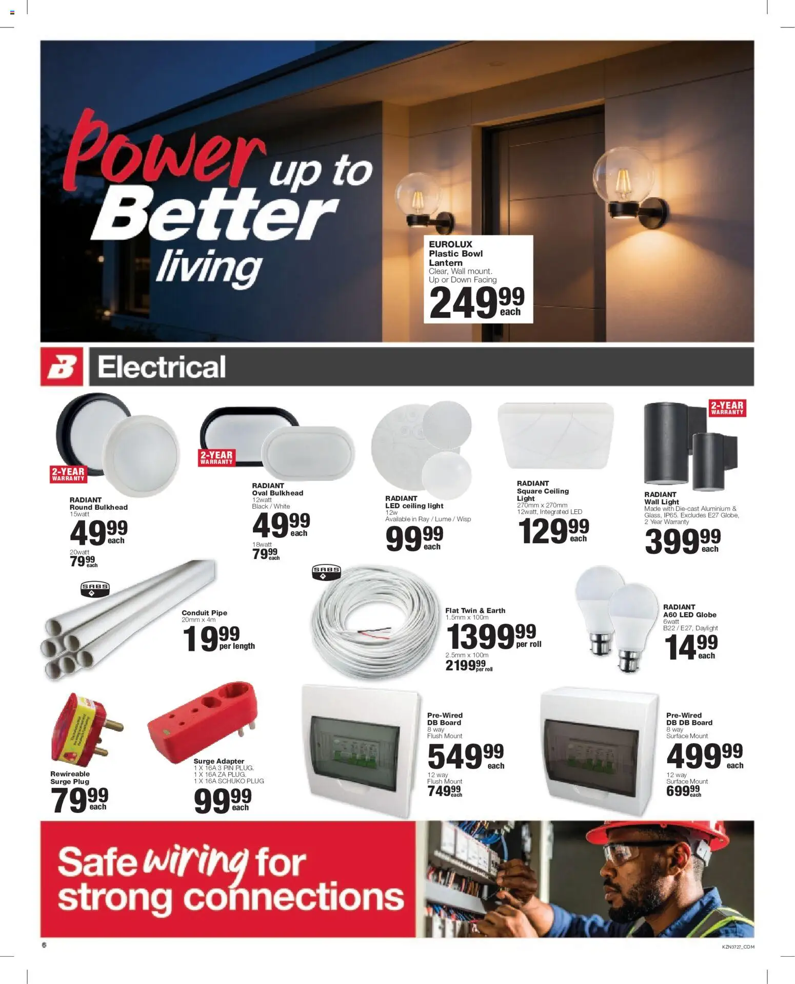 New Build It catalogue – valid from 25/08/2026 | Page: 6 | Products: Adapter, Bowl, Light, Pipe