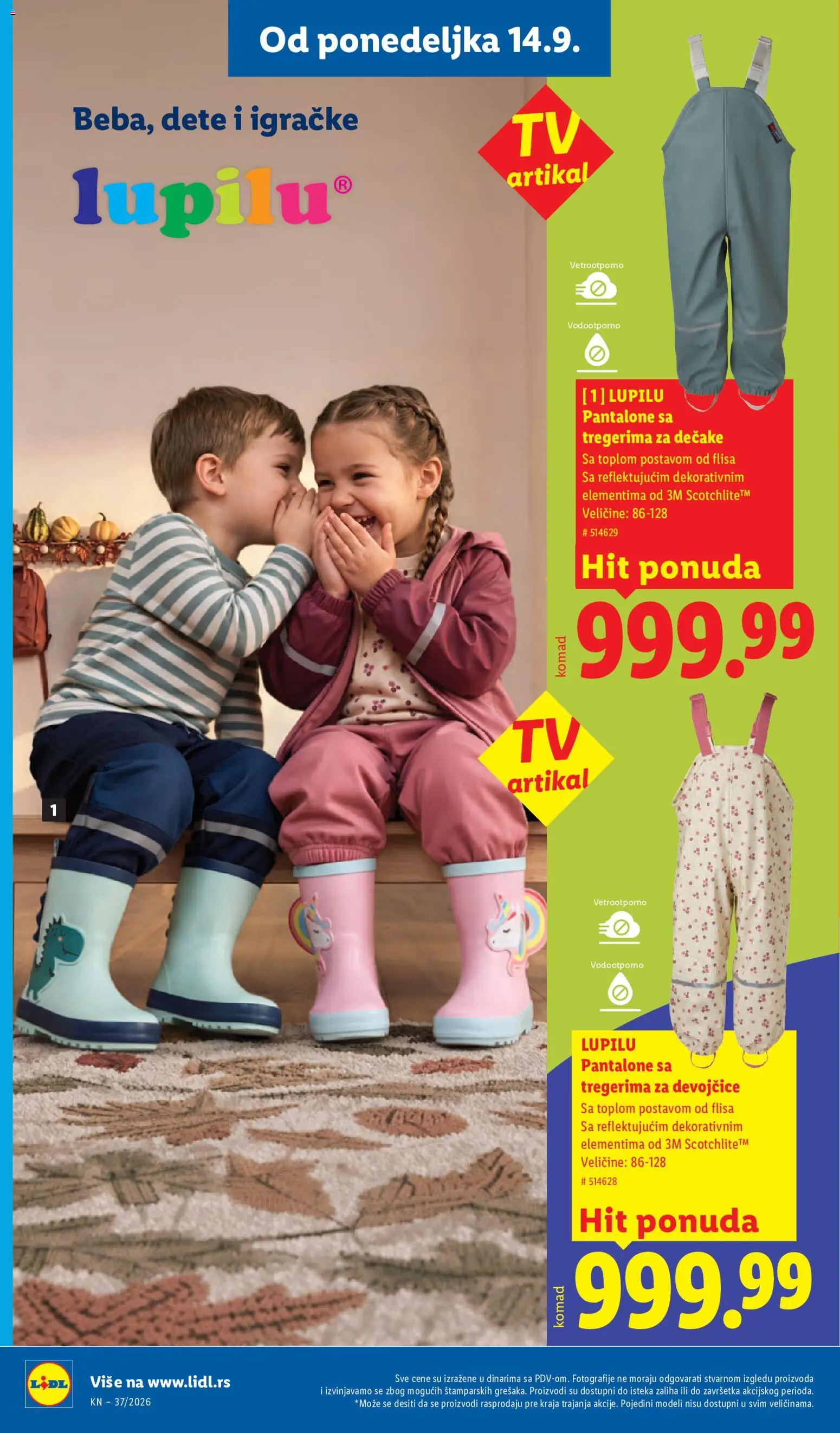 Lidl katalog - važi od 10.09.2026 | Strana: 78
