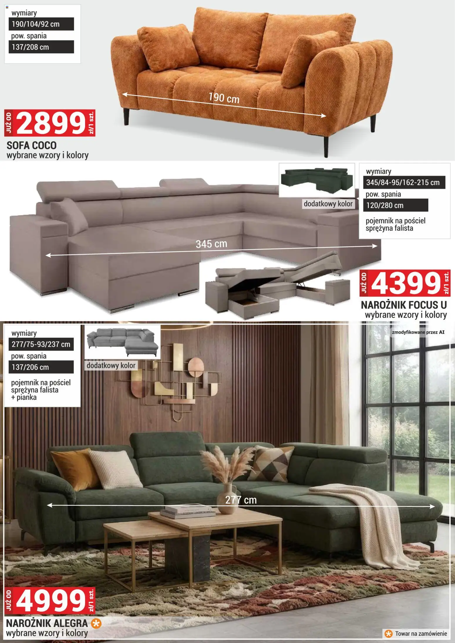 Merkury Market gazetka - Meble od 01.11.2026 | Strona: 13 | Produkty: Pościel, Narożnik, Sofa