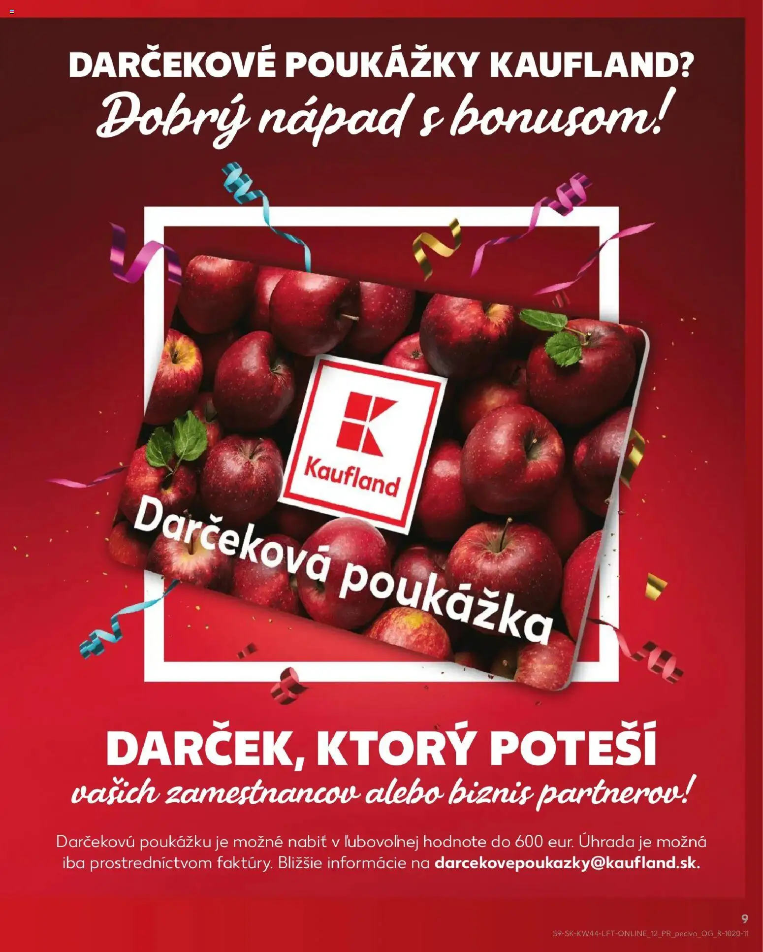 Nové Kaufland akcie – leták je platný od 29.10.2026 | Strana: 9
