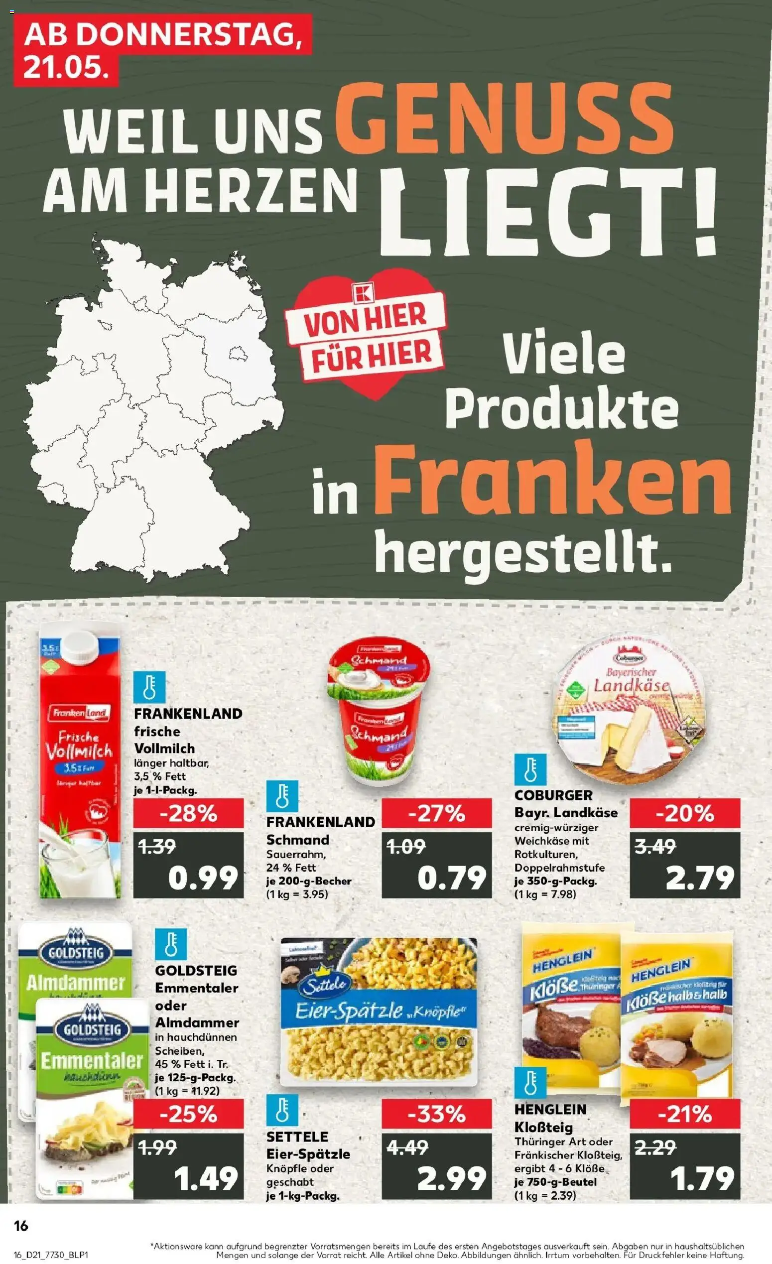 Kaufland Prospekt Lichtenfels – gültig ab 18.05.2026 | Seite: 21 | Produkte: Pasta