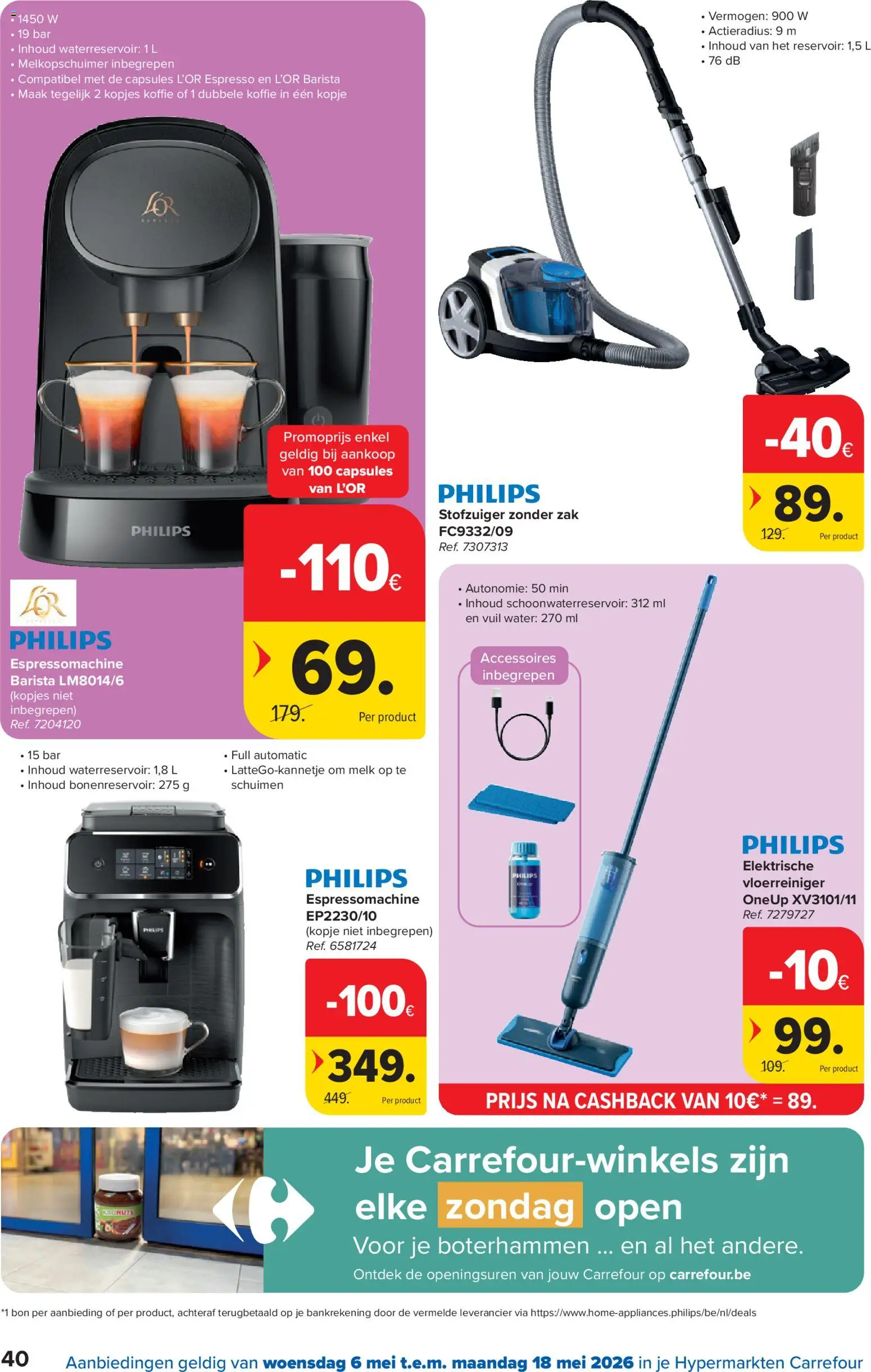 {H1} | Pagina: 40 | Producten: Zak, Stofzuiger, Melk, Koffie