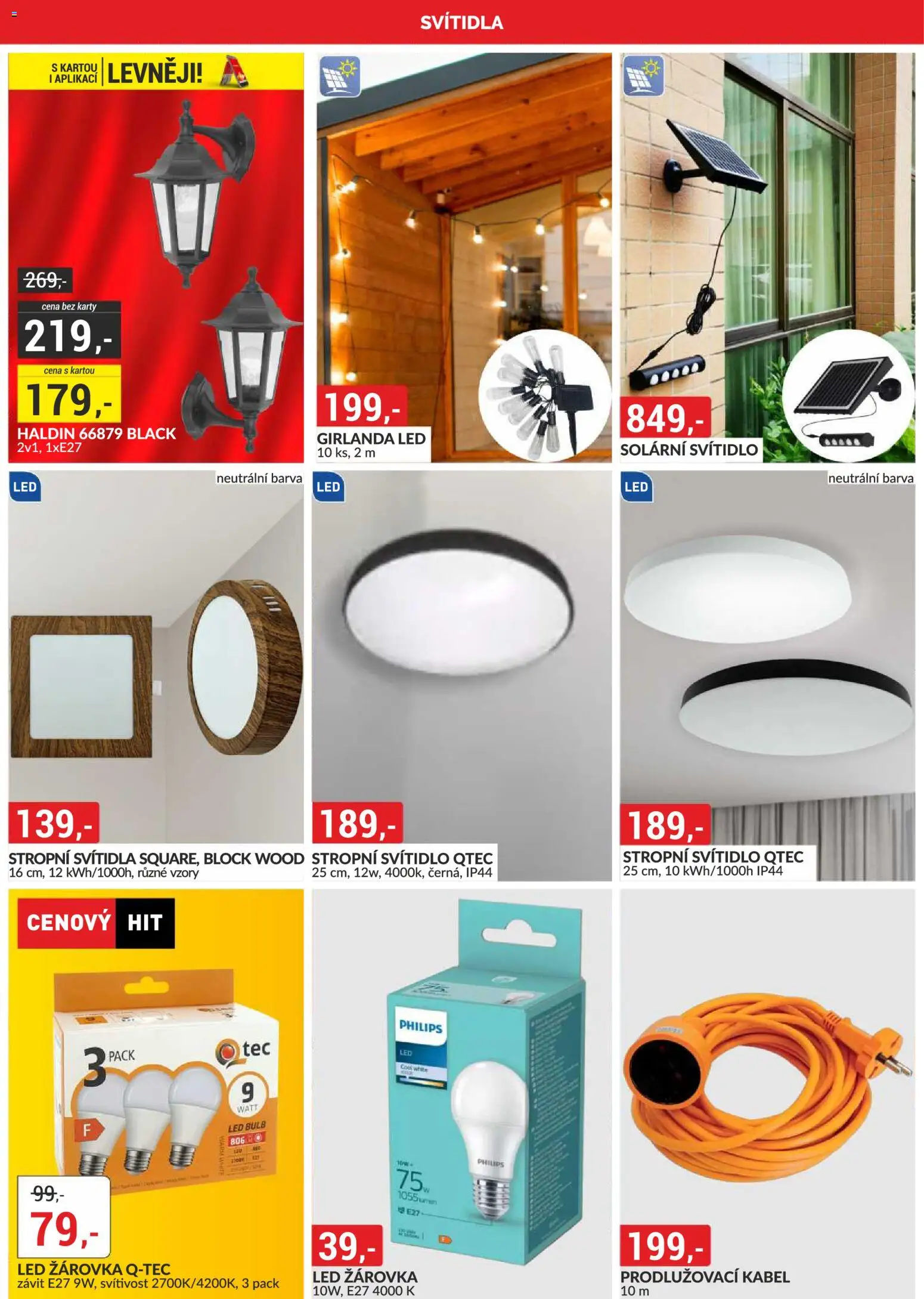 BAUMAX leták od 01.07.2026 | Strana: 64 | Produkty: Kabel, Girlanda, Girlanda led, LED
