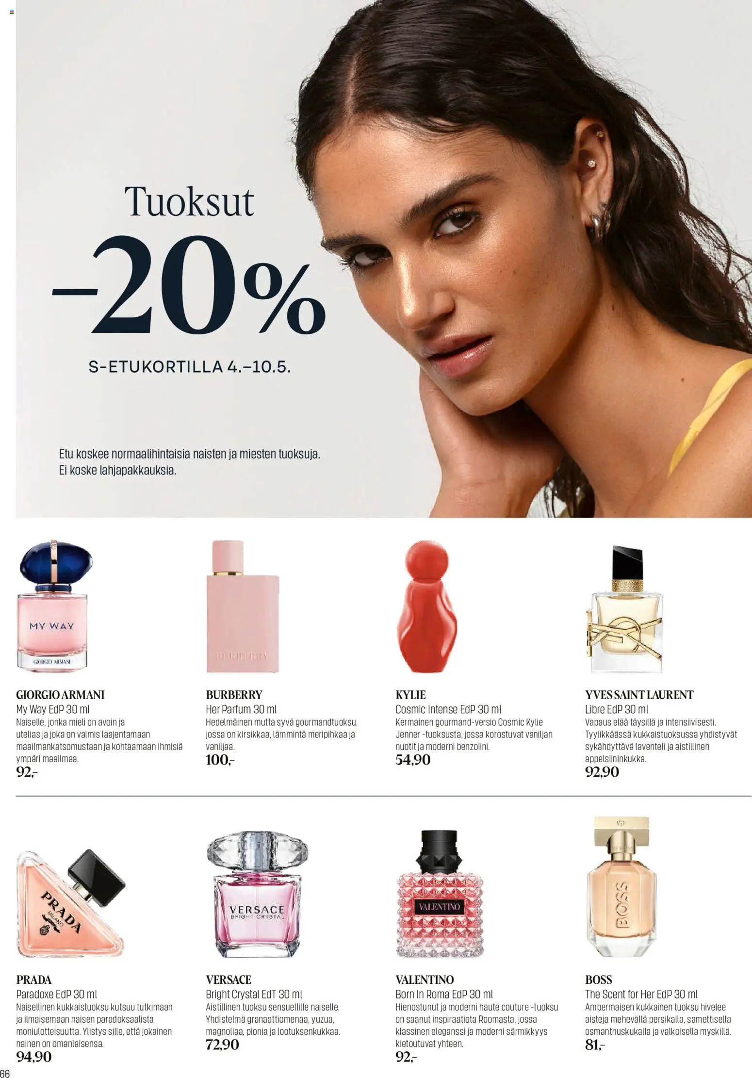 Sokos tarjoukset – voimassa 20.04.2026 alkaen | Sivu: 66 | Tuotteet: Tuoksu