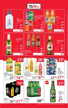 Ofertele Selgros valabile de la 15.05.2026 | Pagină: 14 | Produse: Yazı tahtası kalemi, Bere, Ice tea, Apă