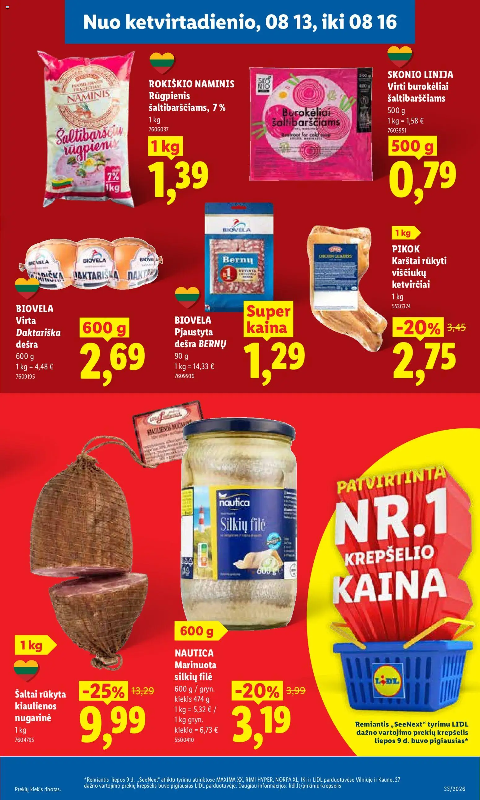 LIDL akcijos nuo 2026.08.10 | Puslapis: 29
