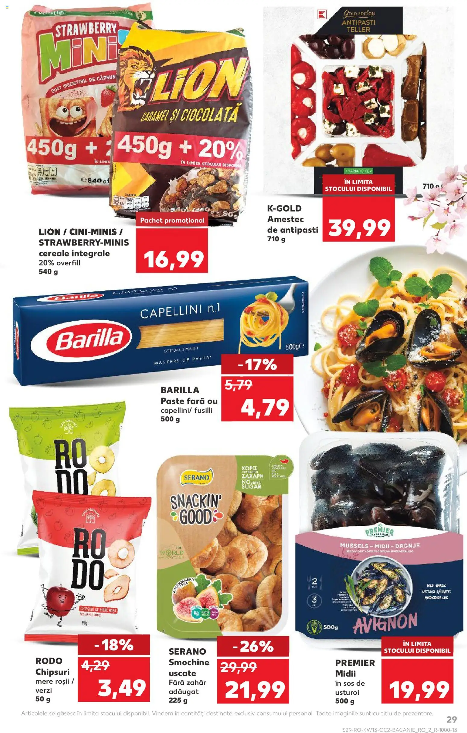 Noul catalog Kaufland – valabil de la 25.03.2026 | Pagină: 29 | Produse: Apple, Ciocolată, Cereale, Zahăr