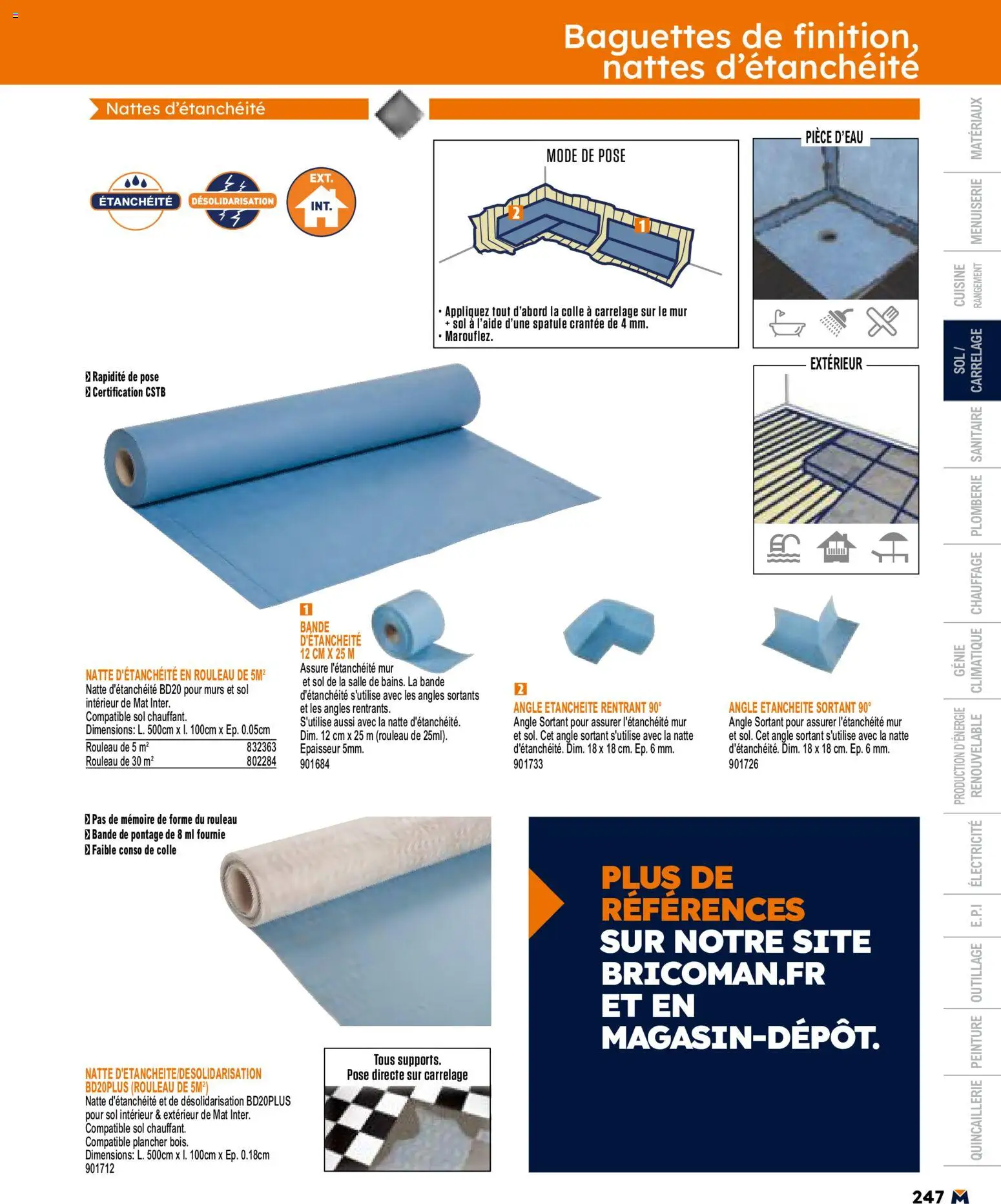 {H1} | Page: 247 | Produits: Spatule, Rouleau, Colle