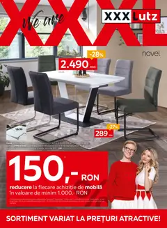 Ofertele XXXLutz valabile de la 05.10.2026