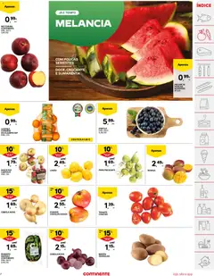 Pré-visualização Continente folheto válido de 30/06/2026 | Página: 7 | Produtos: Cebola, Maça, Tomate, Melancia