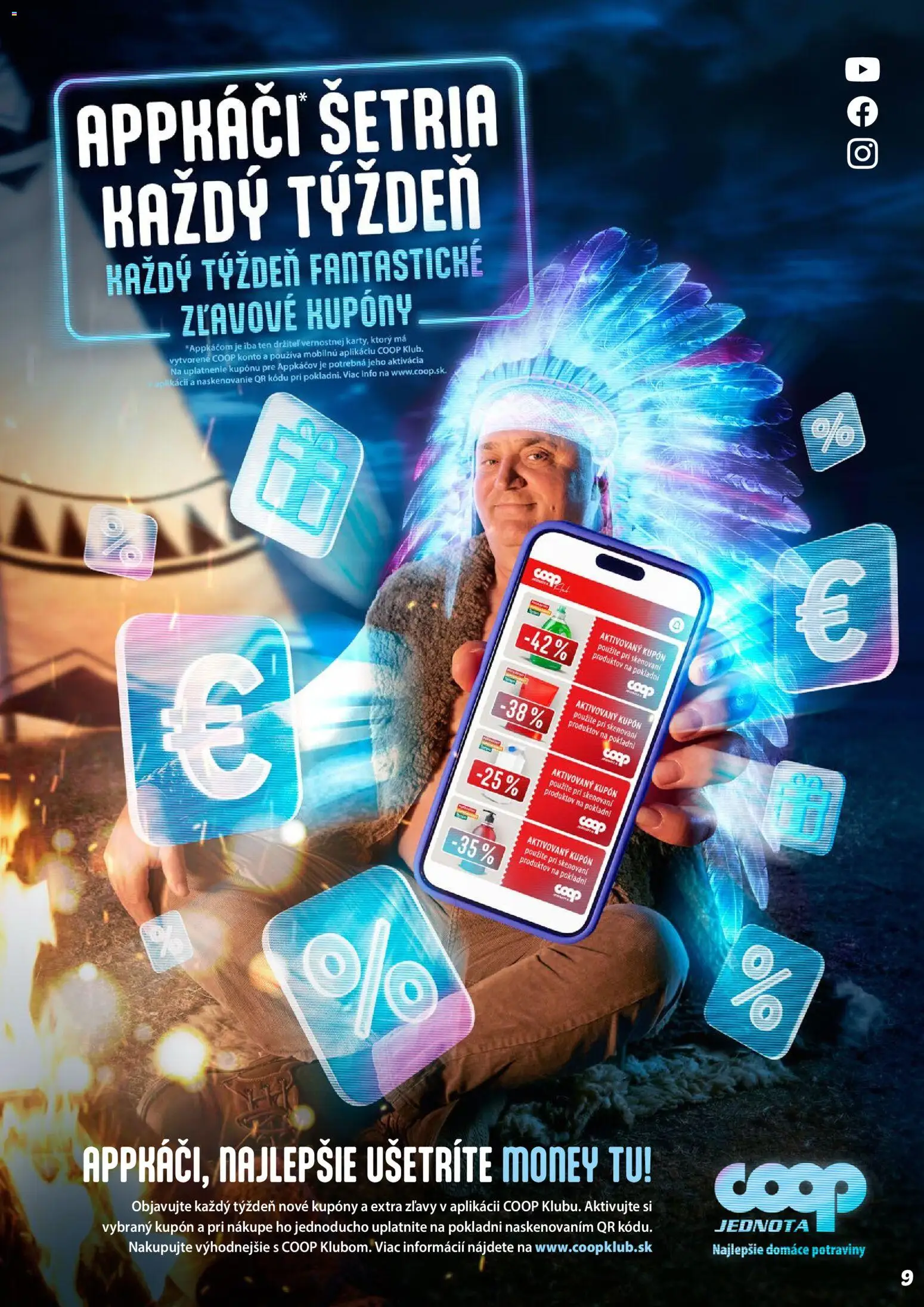 Nové COOP Jednota akcie – leták je platný od 22.10.2026 | Strana: 9