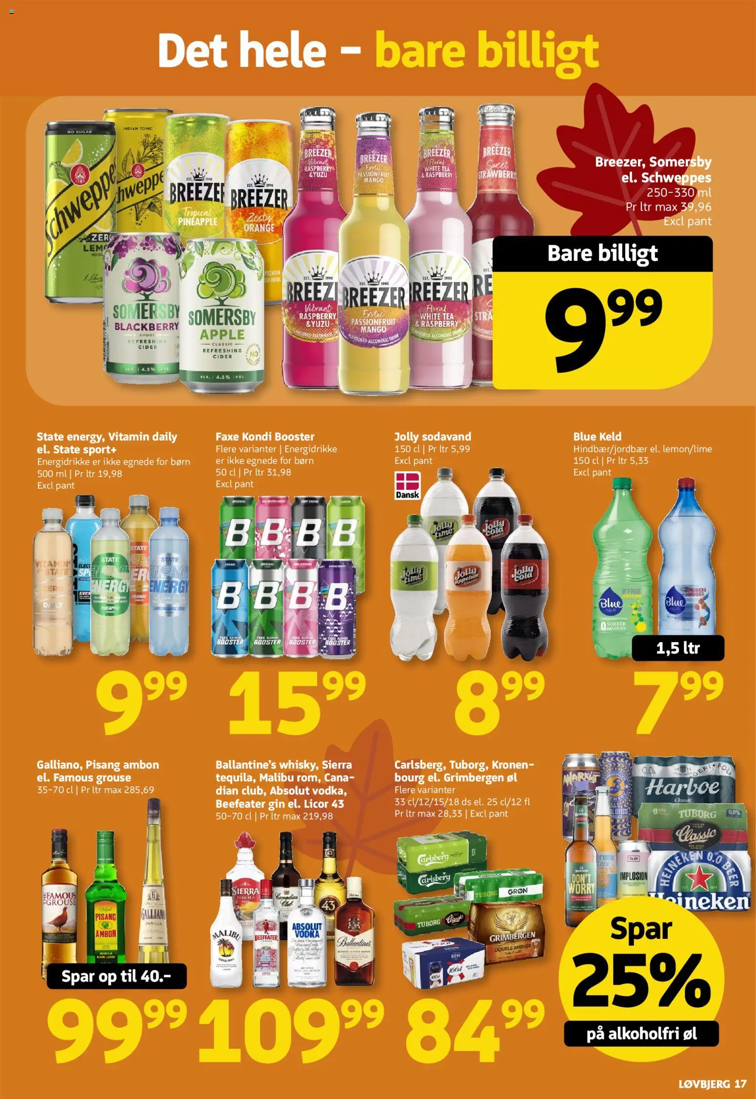 Løvbjerg tilbudsavis – gyldig fra 18/09/2026 | Side: 17 | Produkter: Jordbær, Vodka, Cider, Sukker