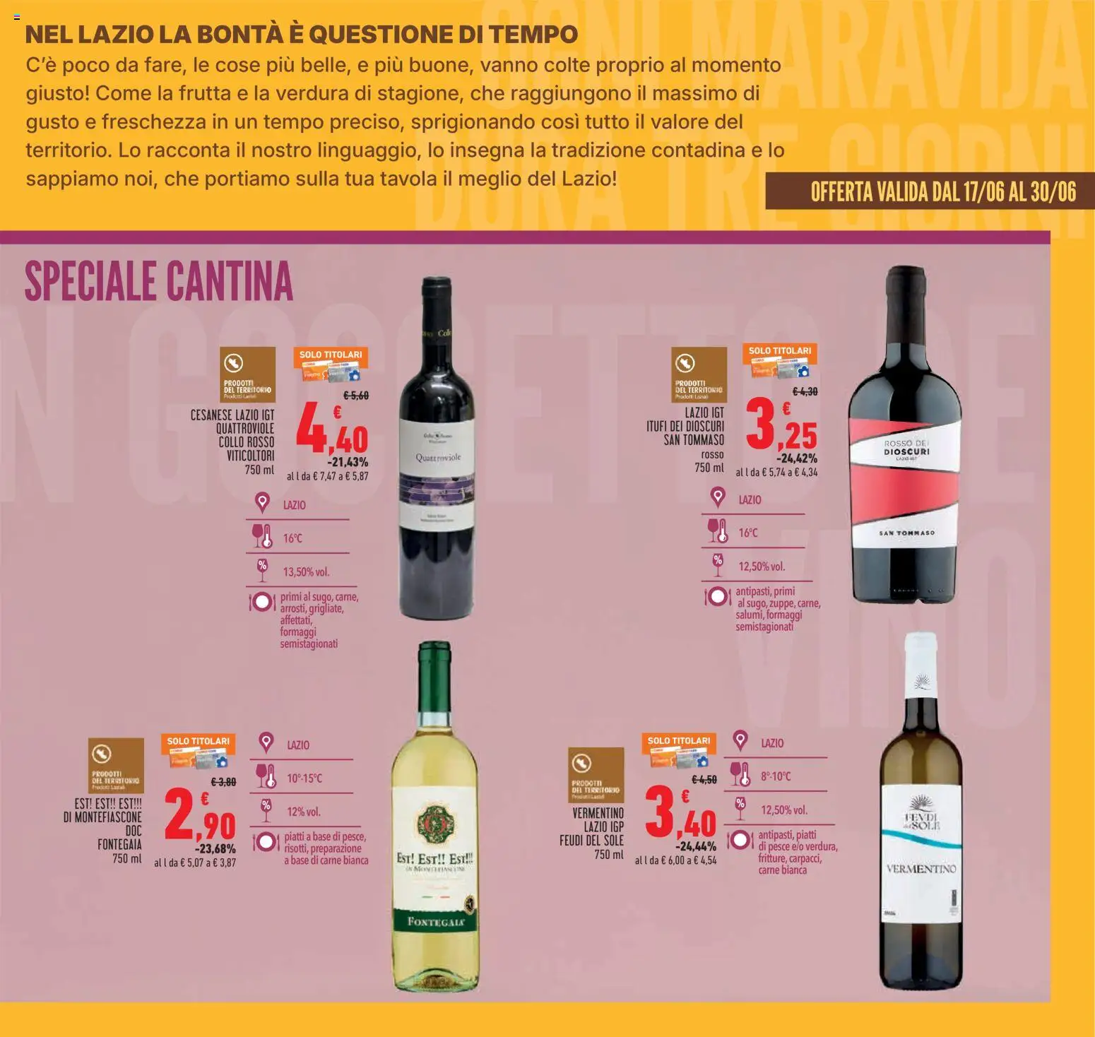 Volantino Conad del 17.06.2026 | Pagina: 3 | Prodotti: Pesce, Frutta