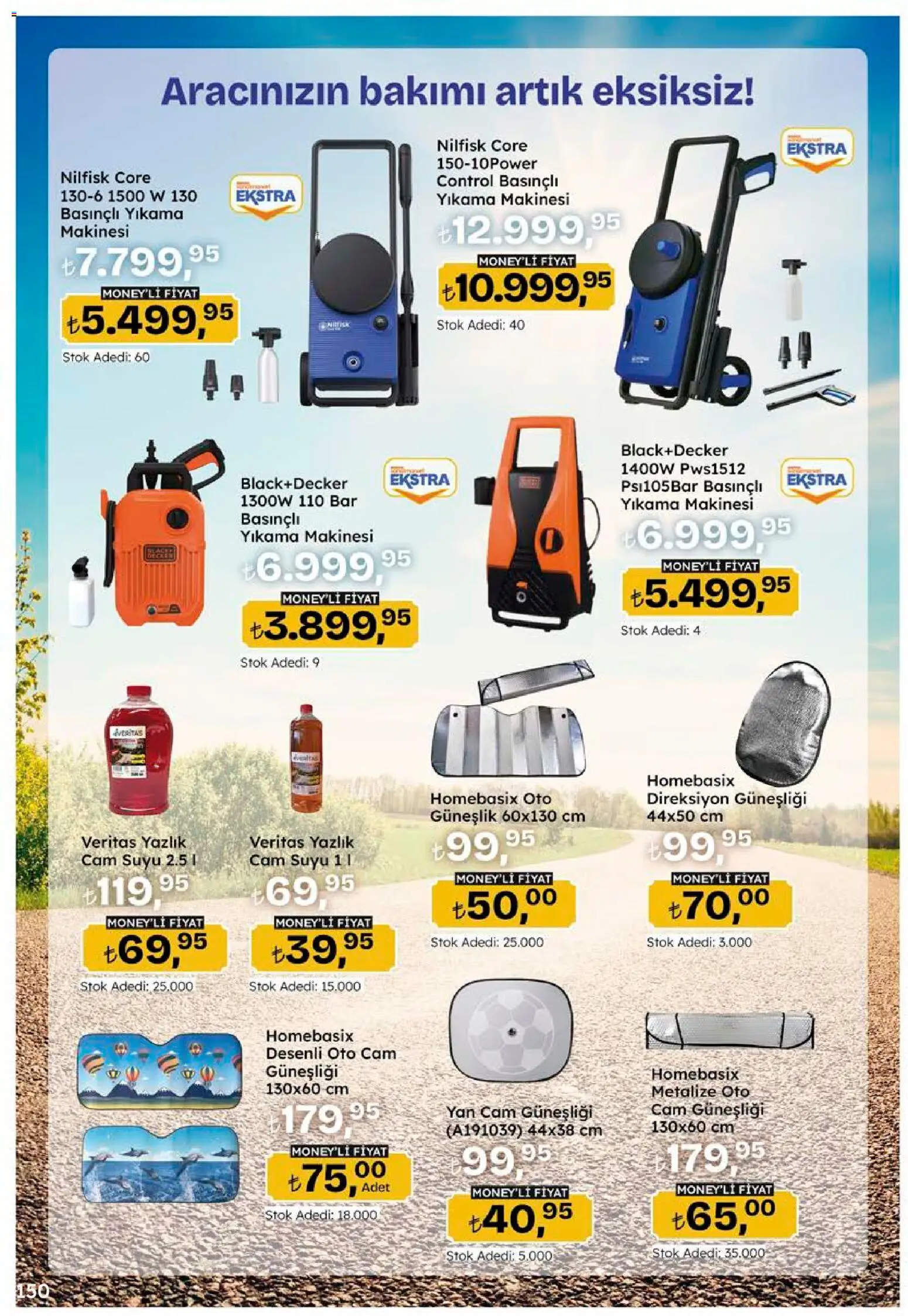 Migros Katalog - 5M Migroskop Dijital - 10 Eylül 2026 tarihinden itibaren geçerlidir | Sayfa: 150 | Ürünler: Güneşlik, Cam suyu