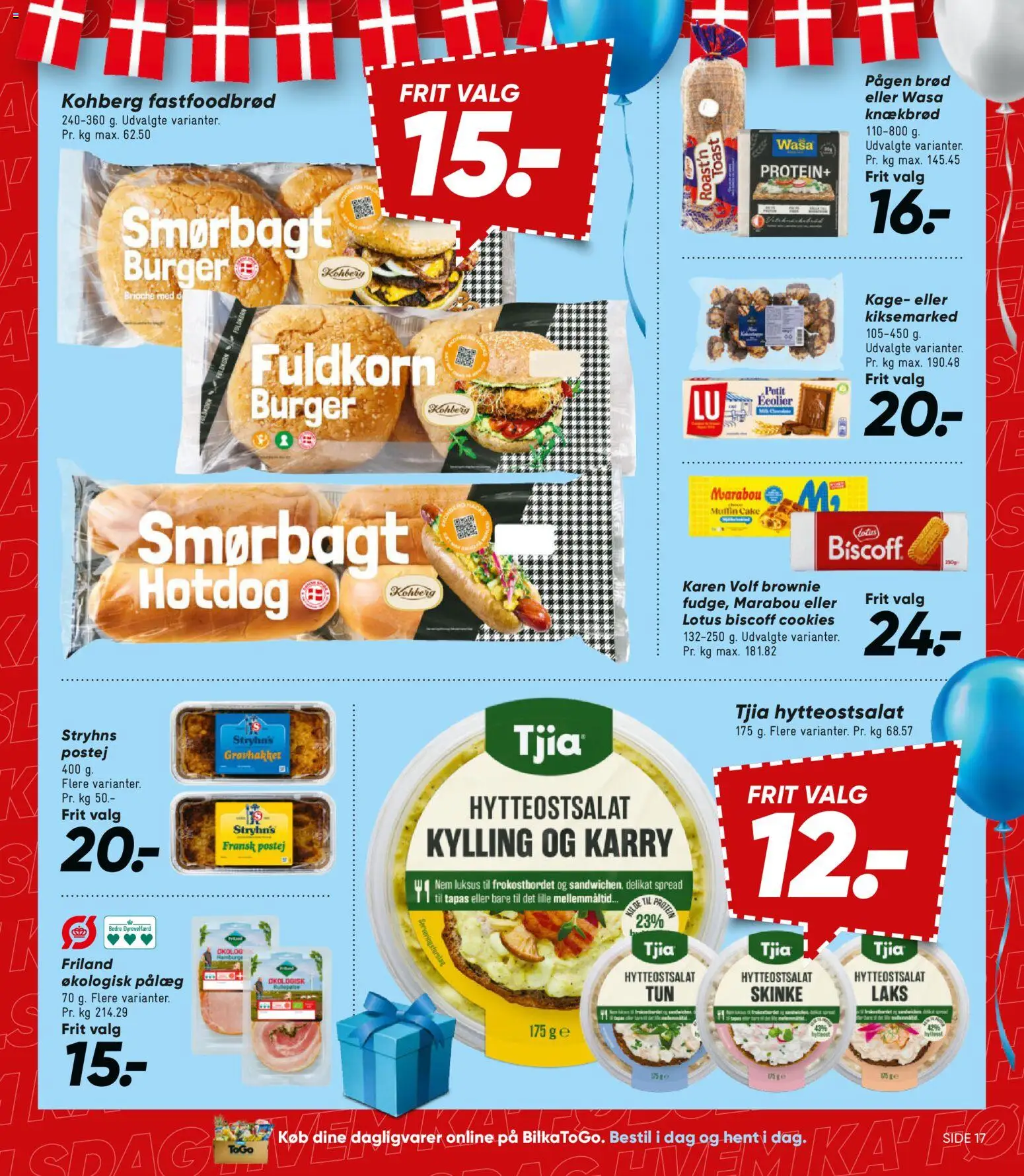 Bilka tilbudsavis – gyldig fra 04/09/2026 | Side: 21 | Produkter: Brød, Cookies, Hytteost, Laks