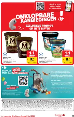 Carrefour market folder week 29 - Voorbeeld van een folder van Carrefour market, geldig van 15/07/2026 | Pagina: 19 | Producten: Fles, Folders, Spaarpot, Pot