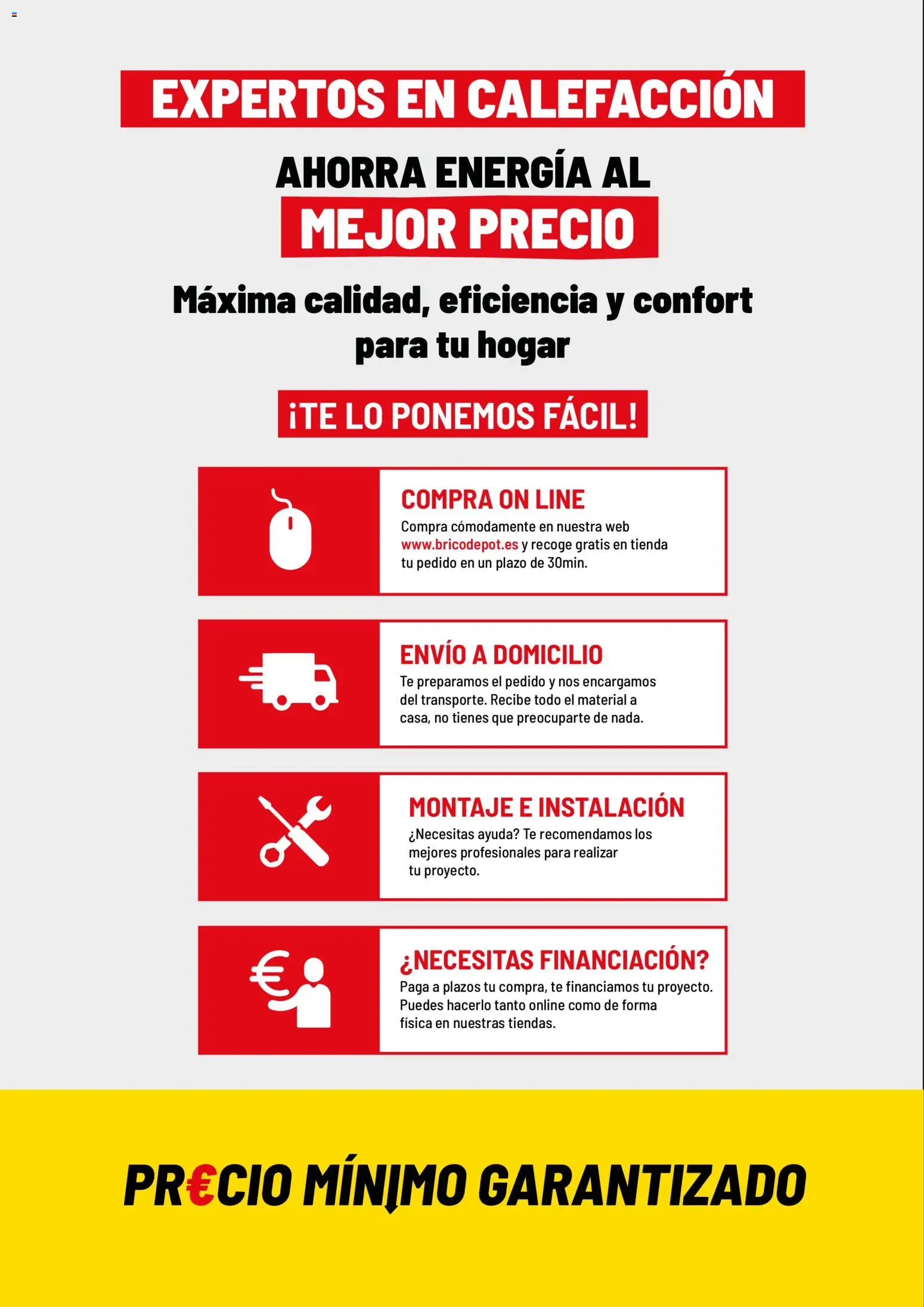 Brico Depôt Calefacción │ válido desde el 07/10/2026 | Página: 2 | Productos: Té
