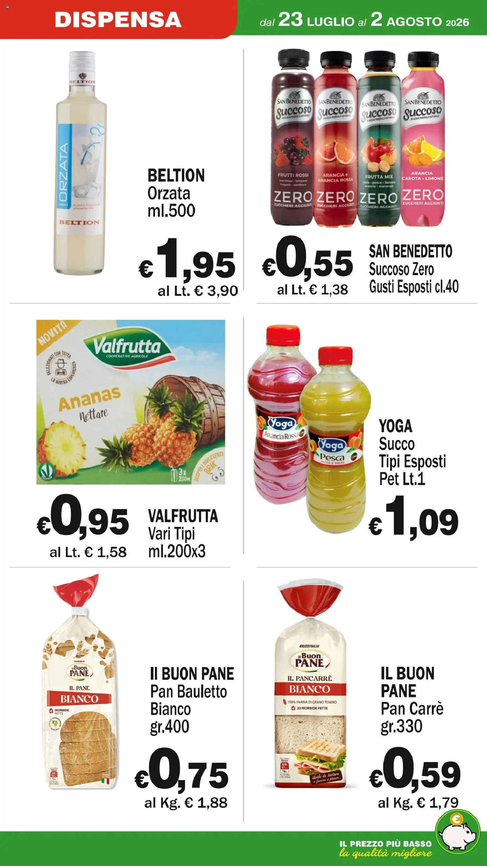 Volantino Primo Prezzo del 23/07/2026 | Pagina: 14