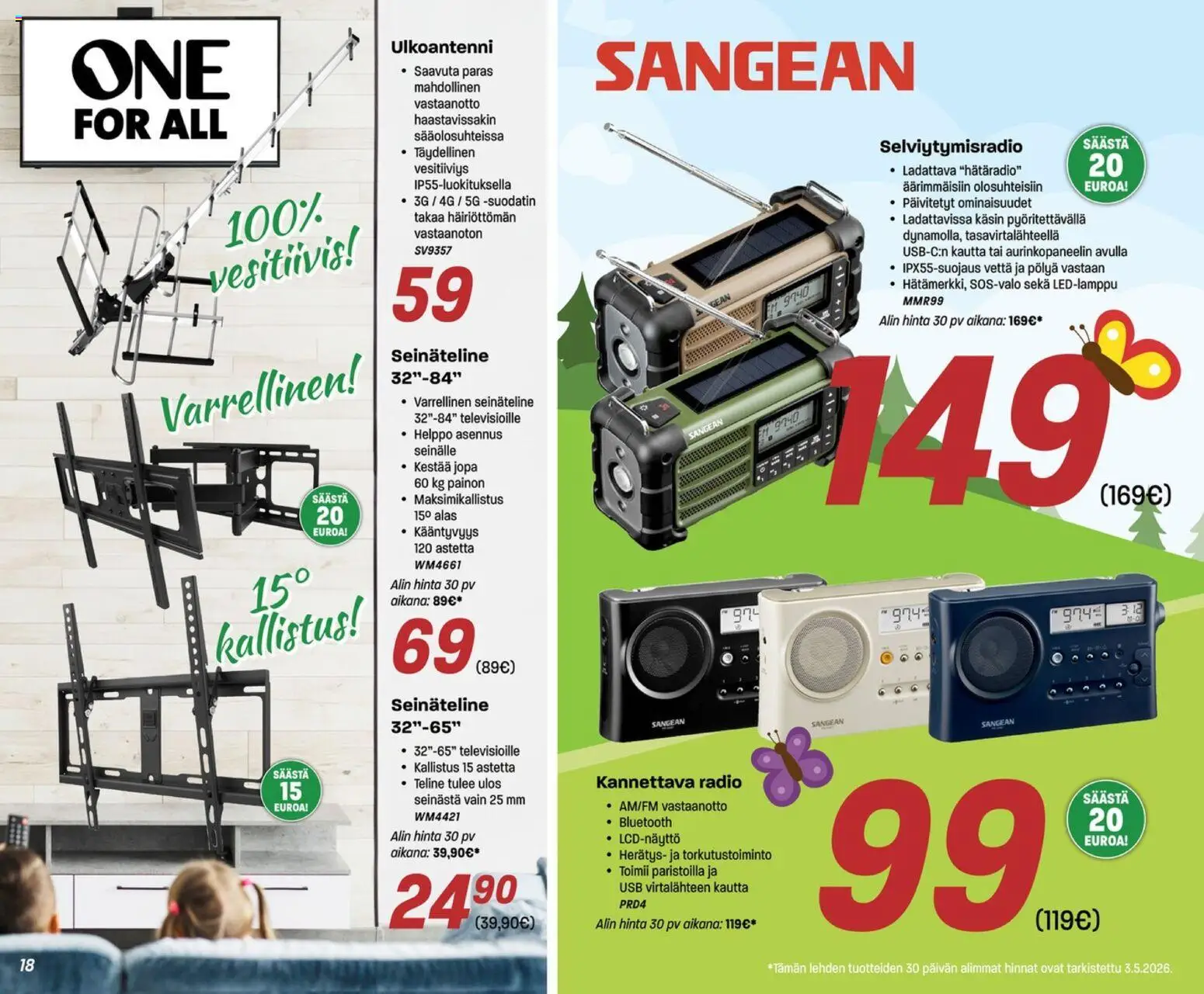 Veikon Kone tarjoukset – voimassa 04.05.2026 alkaen | Sivu: 18