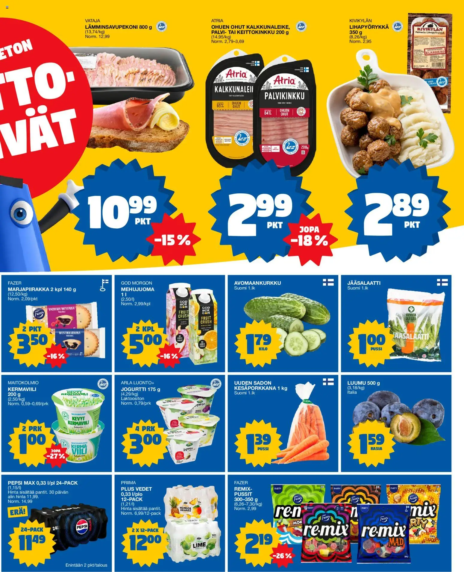 Tokmanni ruokatarjoukset – voimassa 06/08/2026 alkaen | Sivu: 3