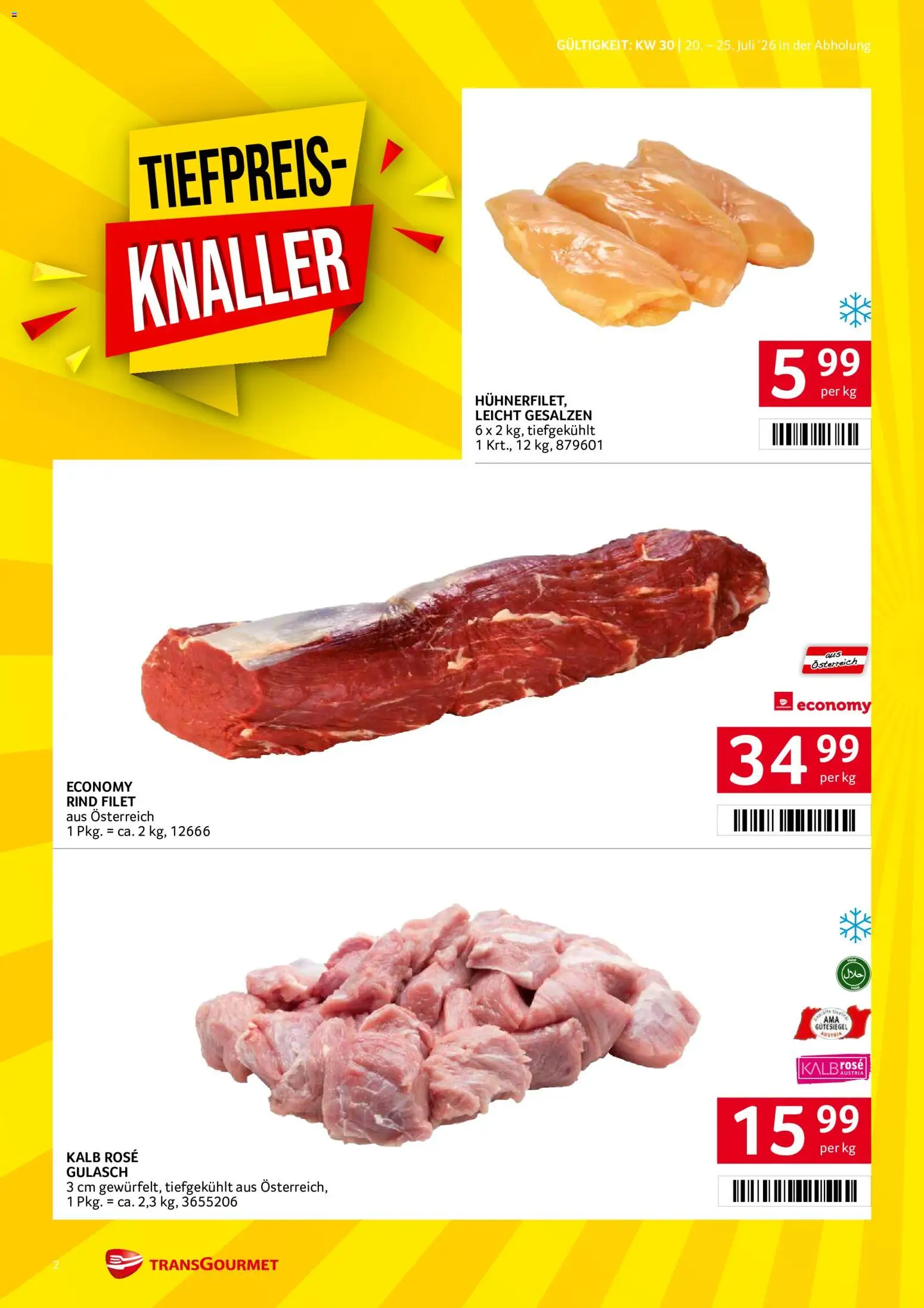 Transgourmet Flugblatt gültig ab 20.07.2026 | Seite: 2