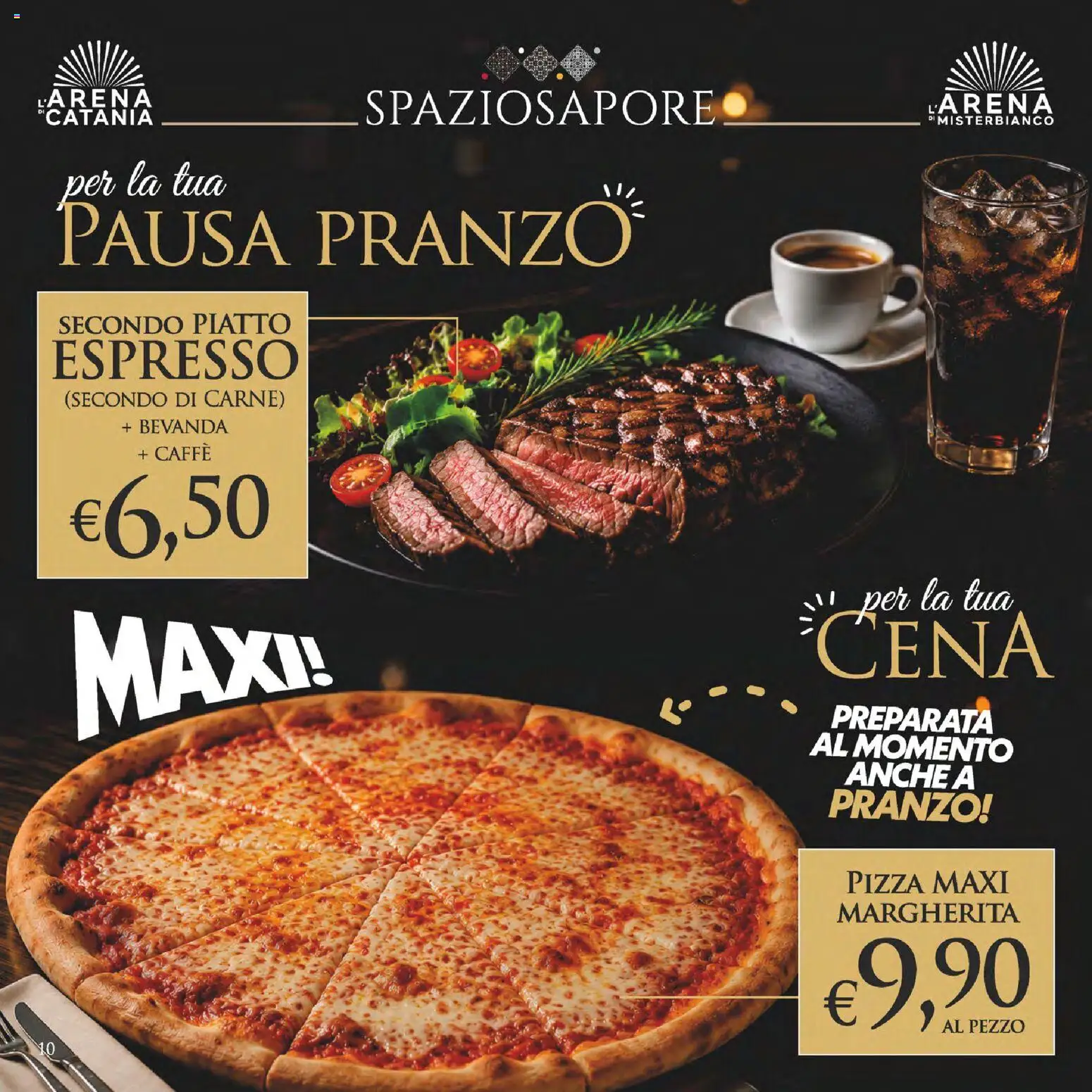 Volantino SuperConveniente del 02/07/2026 | Pagina: 10 | Prodotti: Caffè, Pizza, Piatto