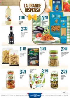 Anteprima del volantino Sidis volantino Mini valido a partire dal 27/07/2026 | Pagina: 7 | Prodotti: Riso, Olive, Funghi, Fusilli