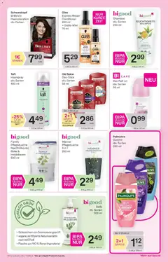 Bipa Linz, Wien, Güssing ab 14.05.2026 gültig | Seite: 7 | Produkte: Shampoo, Spülung, Haarspray, Antitranspirant