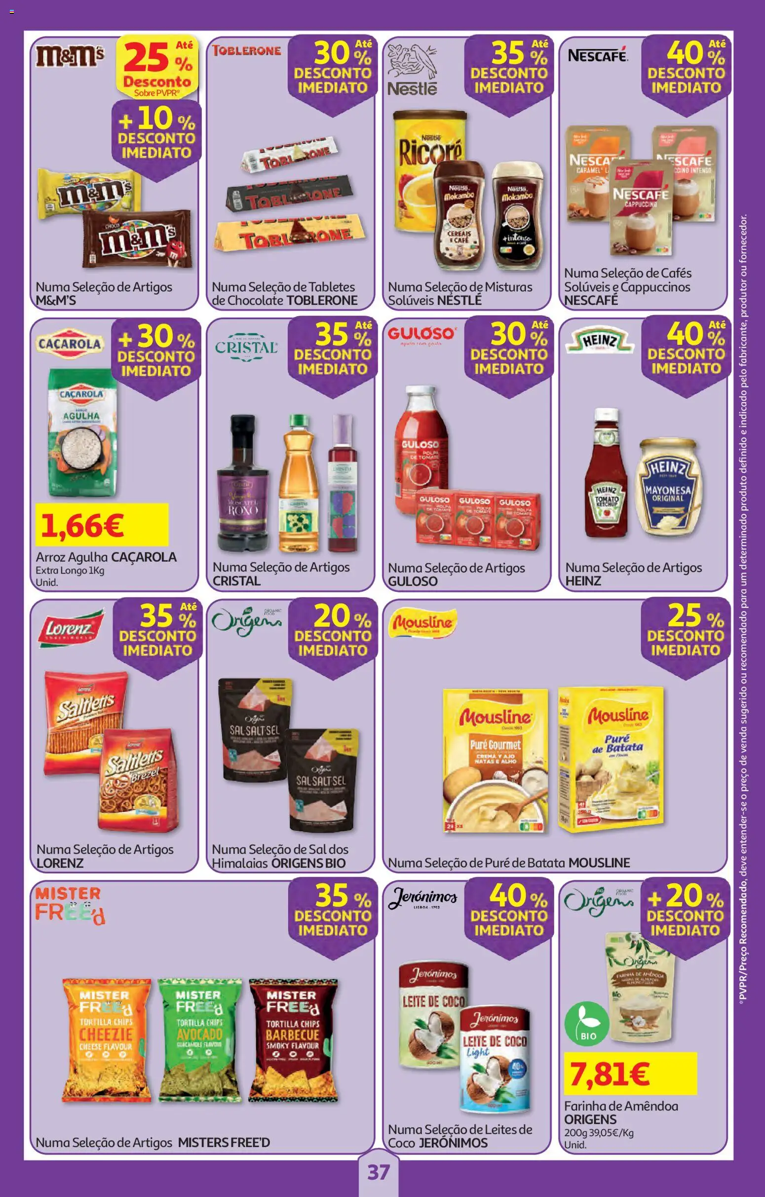 Auchan folheto │ válido de 09/07/2026 | Página: 37 | Produtos: Batata, Sal, Chocolate, Tomate