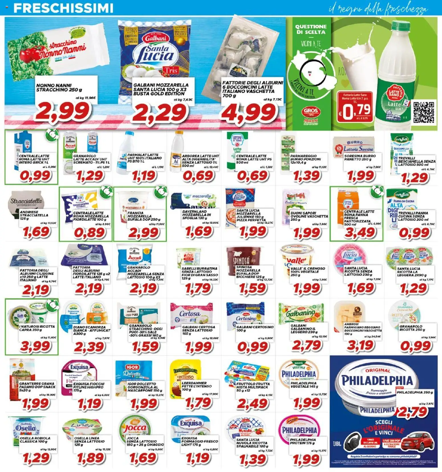 Volantino Ma Supermercati del 22/07/2026 | Pagina: 7 | Prodotti: Pizza, Besciamella, Parmigiano, Gorgonzola