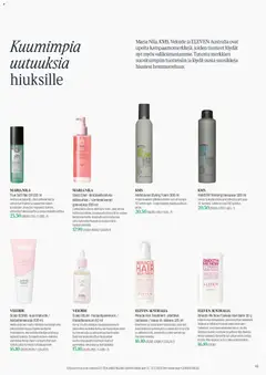Sokos-mainoslehti voimassa 20.04.2026 alkaen | Sivu: 55 | Tuotteet: Hoitoaine, Mousse, Seerumi